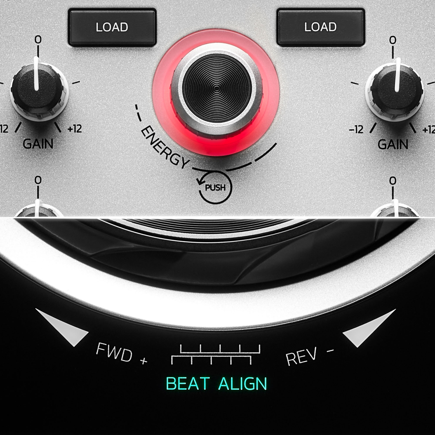 Contrôleur DJ 2 canaux DJControl Inpulse 500 Silver Edition d'Hercules avec DJUCED