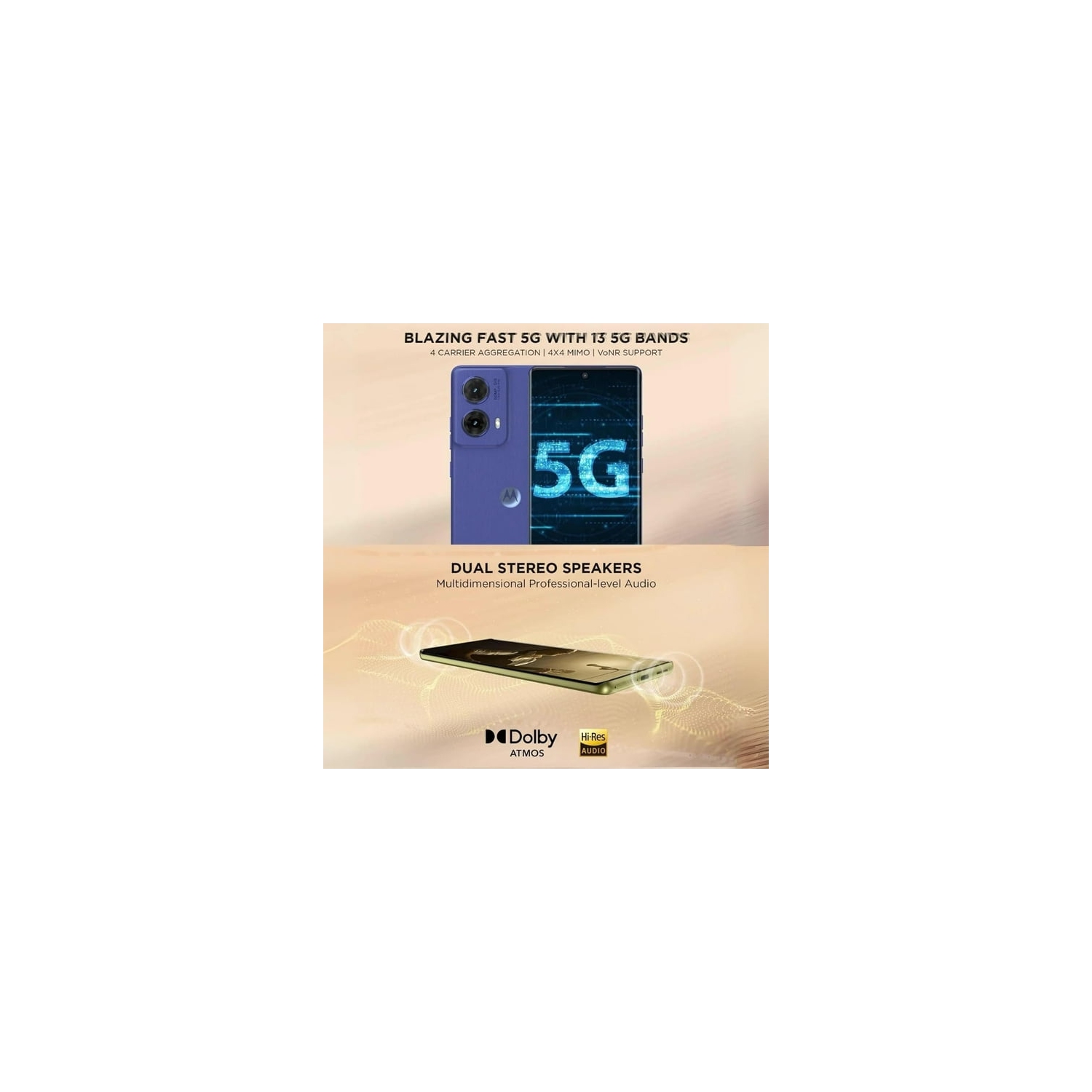 Moto G85 5G 256&nbsp;Go + mémoire vive 12&nbsp;Go | Écran incurvé P-OLED 120 Hz 6,67&nbsp;po 3D | Téléphone intelligent déverrouillé à deux cartes