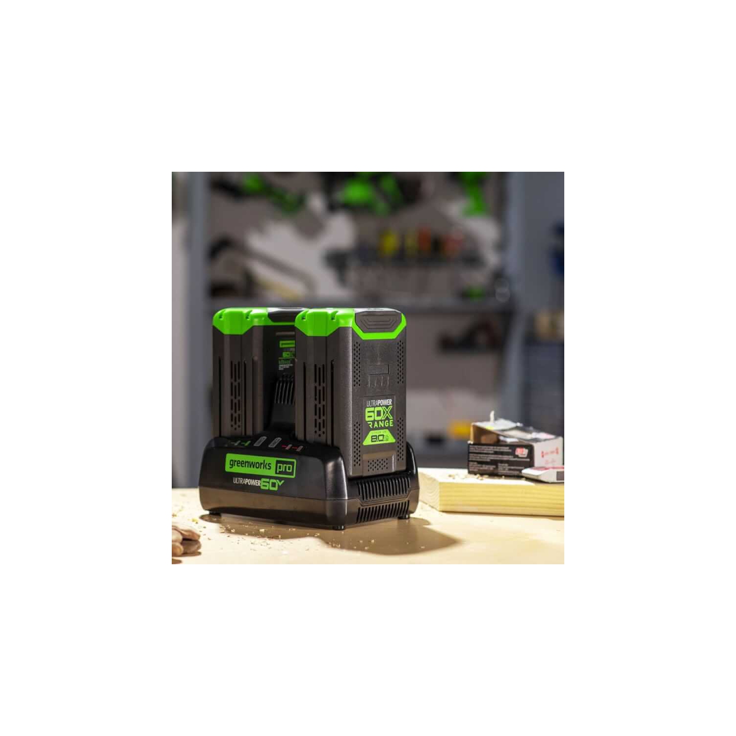 GW 60V 10 Amp UltraPower Dual-Port Rapid Battery Charger