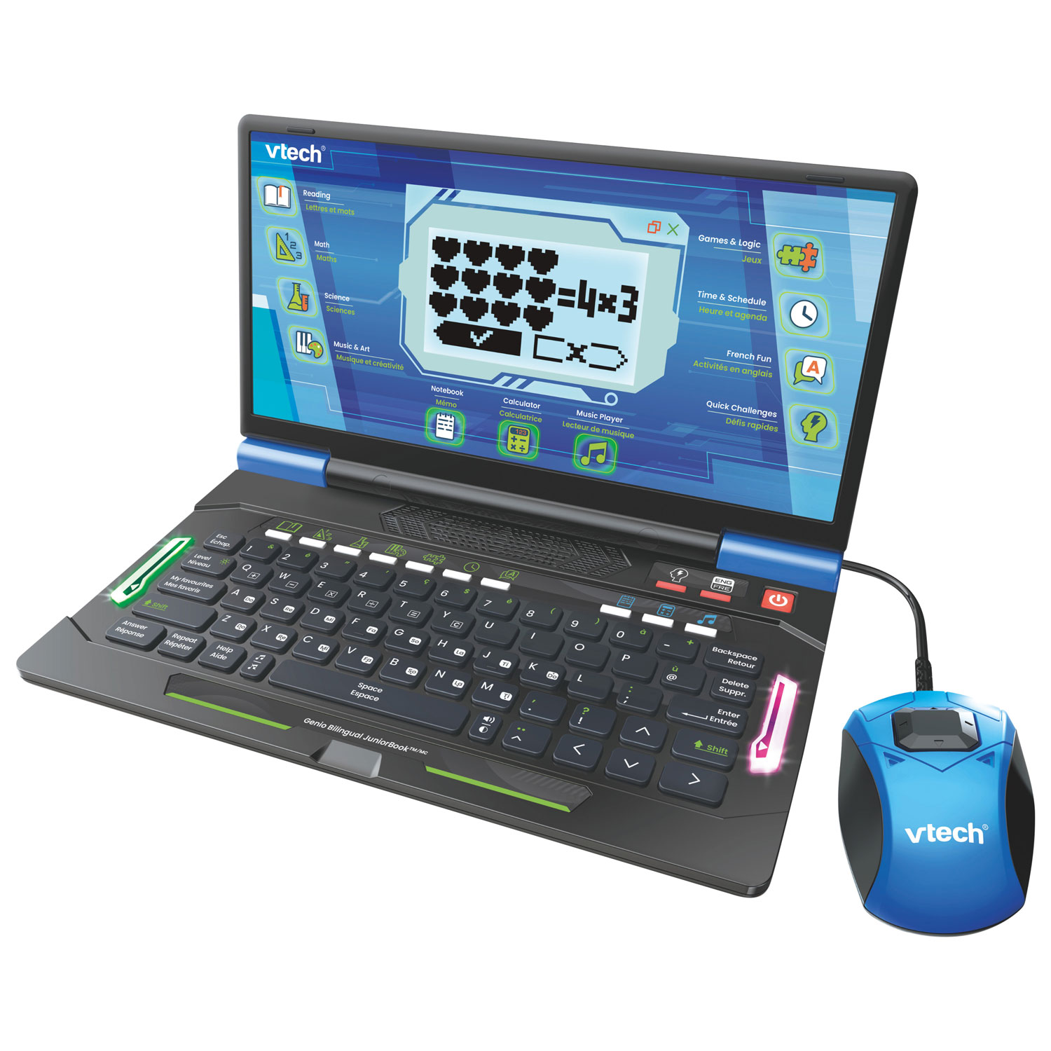 VTech Genio Bilingual JuniorBook - Blue