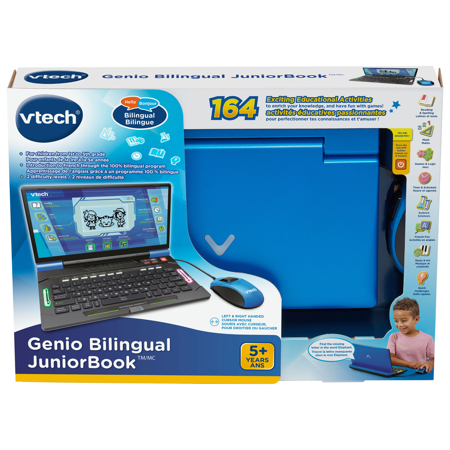 VTech Genio Bilingual JuniorBook - Blue