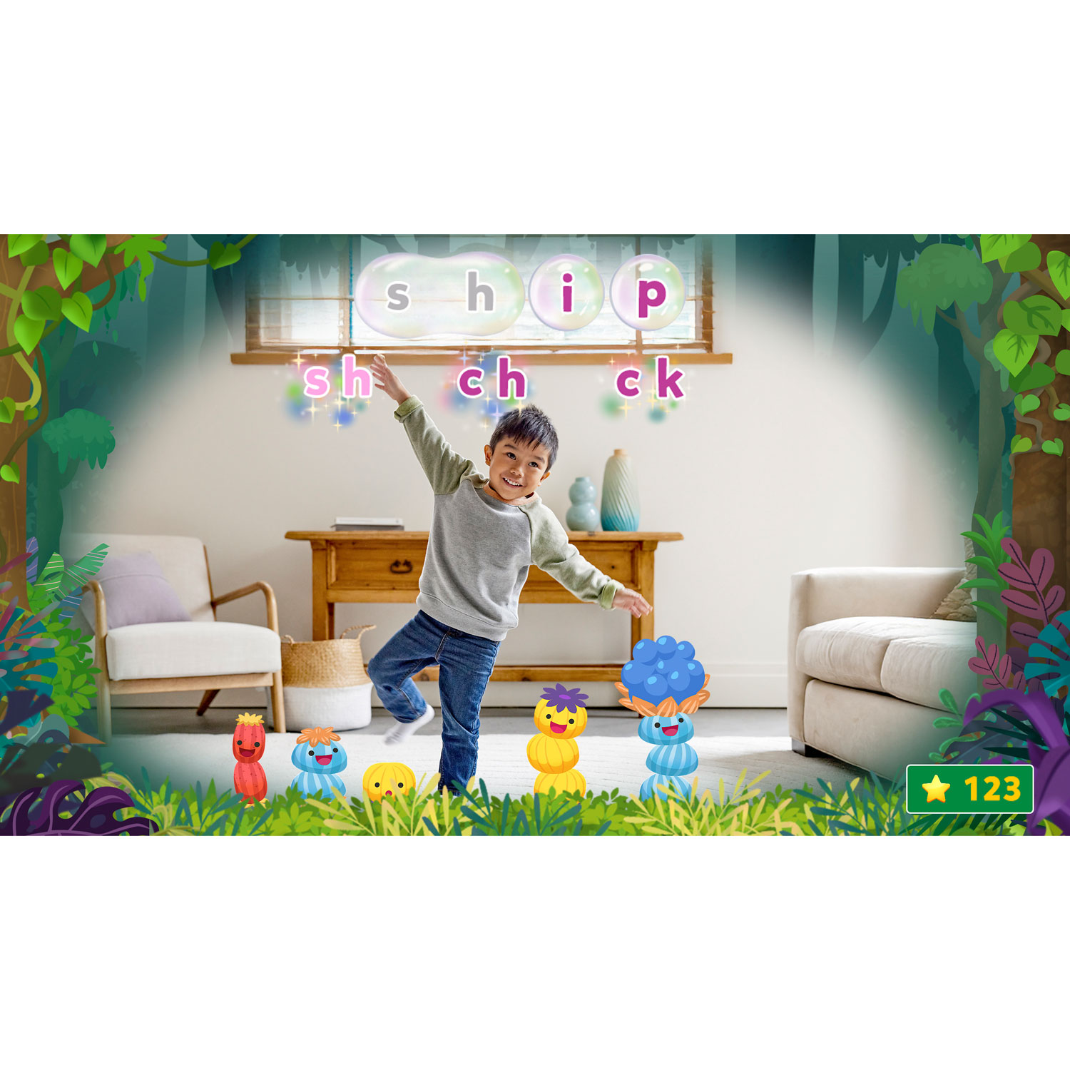 Jeu d'apprentissage basé sur le mouvement LeapMove de LeapFrog - Français