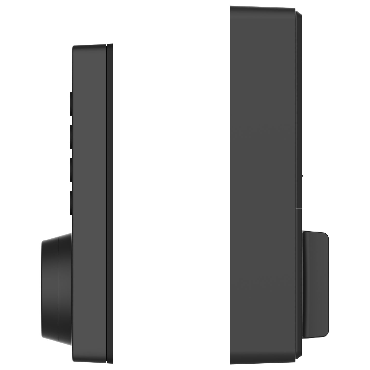 Serrure intelligente Wi-Fi à pêne dormant et lecteur d'empreintes digitales série 4200 de Philips - Noir mat