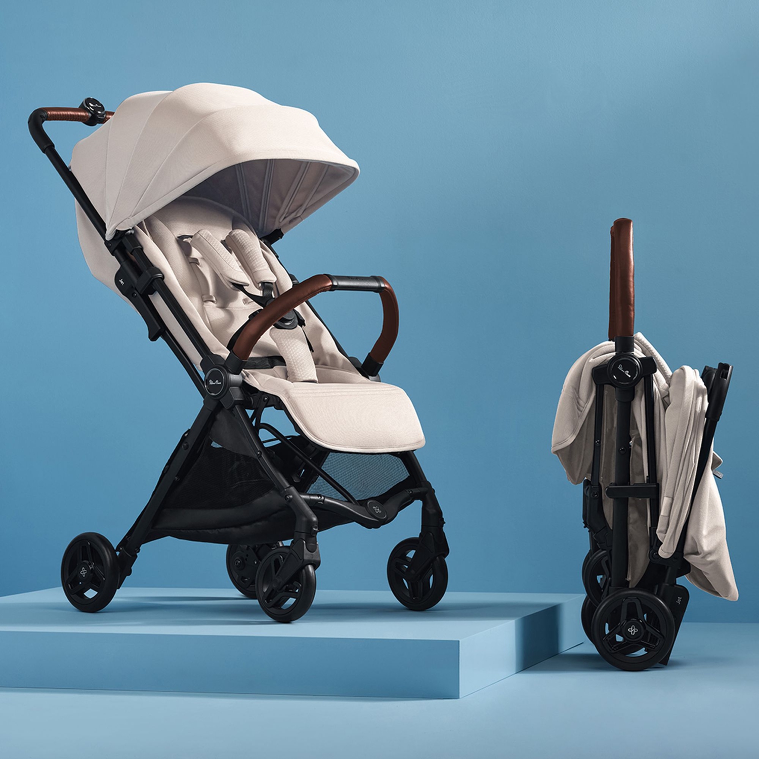 Silver Cross Jet 5 Lightweight Stroller - Almond