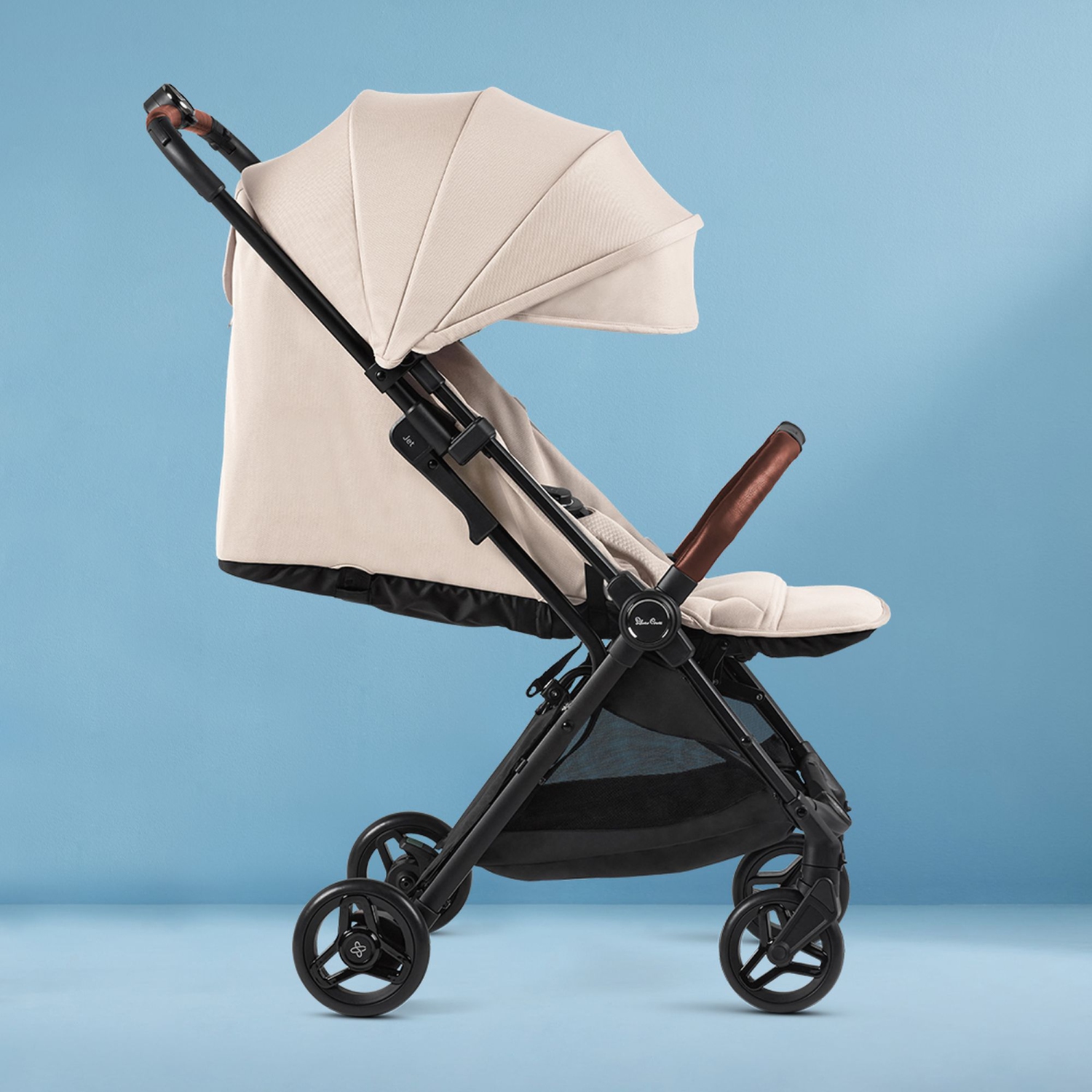 Silver Cross Jet 5 Lightweight Stroller - Almond