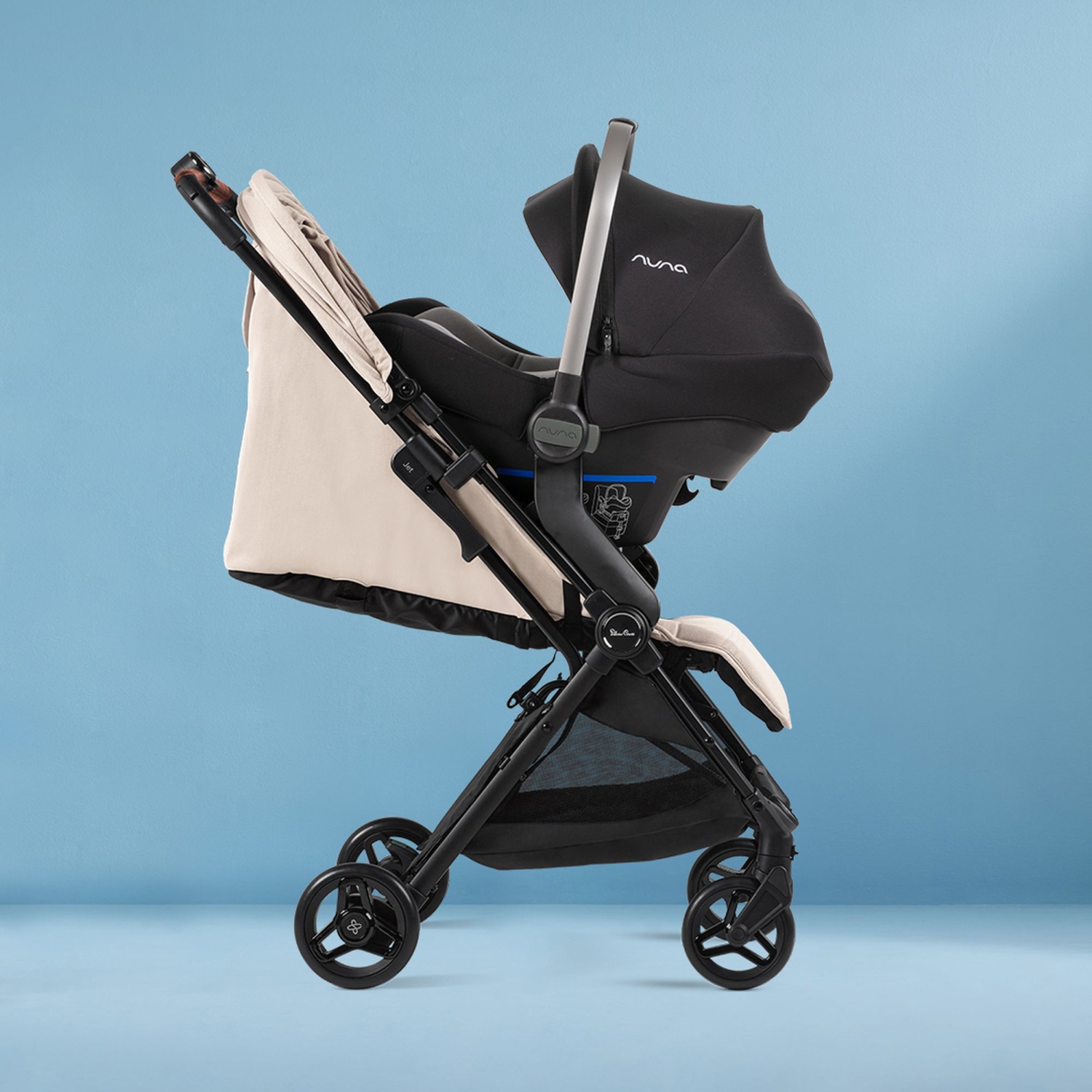 Silver Cross Jet 5 Lightweight Stroller - Almond