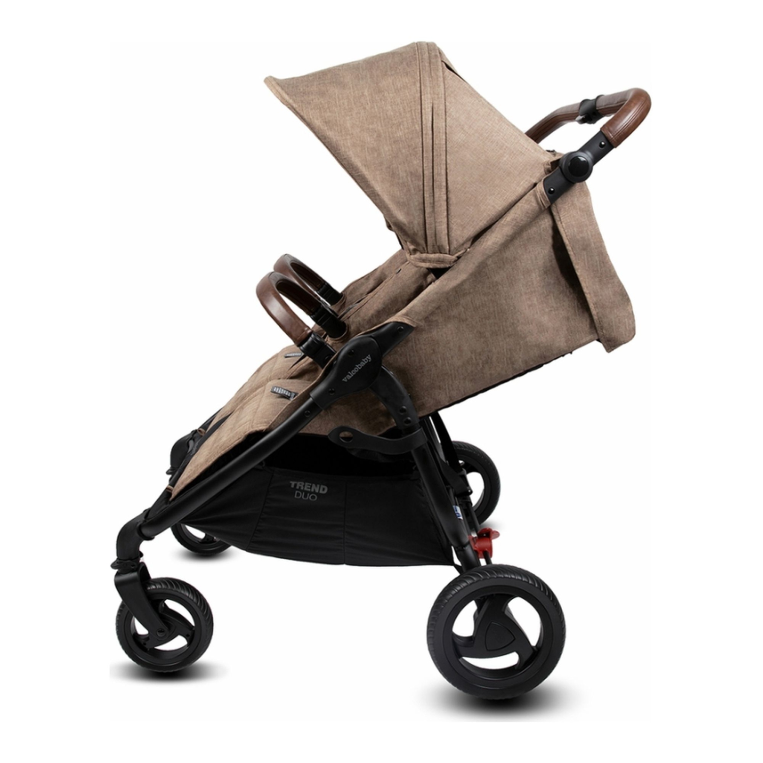 Poussette double légère Trend Duo de Valco - Cappuccino