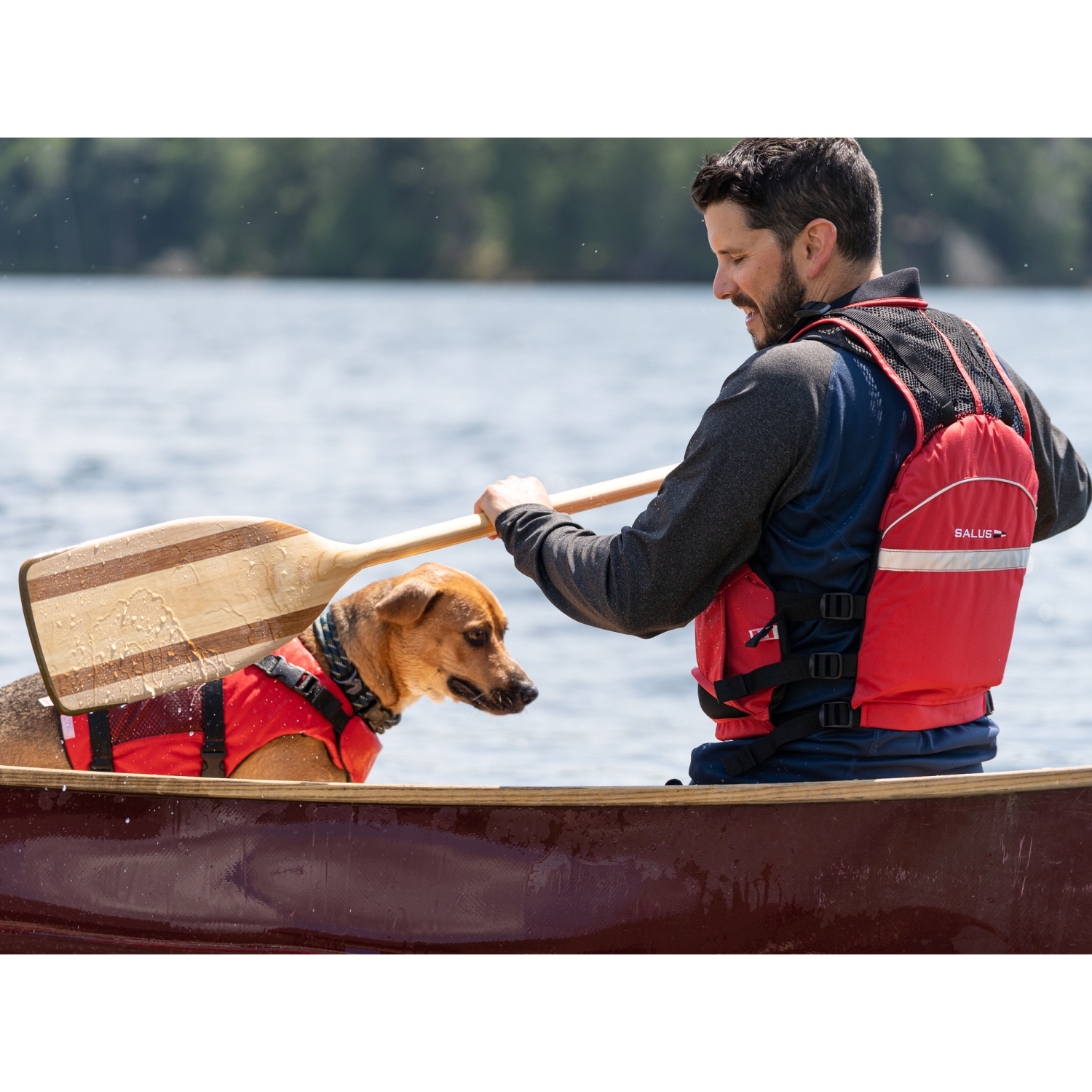 Salus Skippy PFD Dog Vest - Red