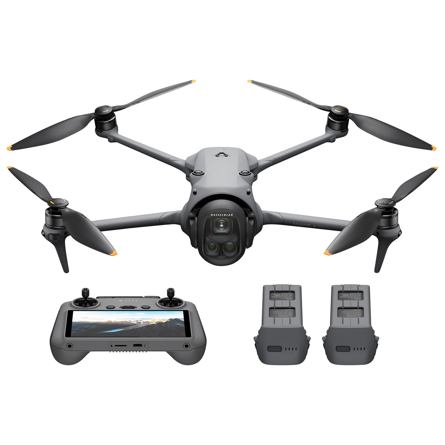 DJI Mavic 4 Pro Quadcopter Drone Fly More Combo with Camera & Remote Controller - Black