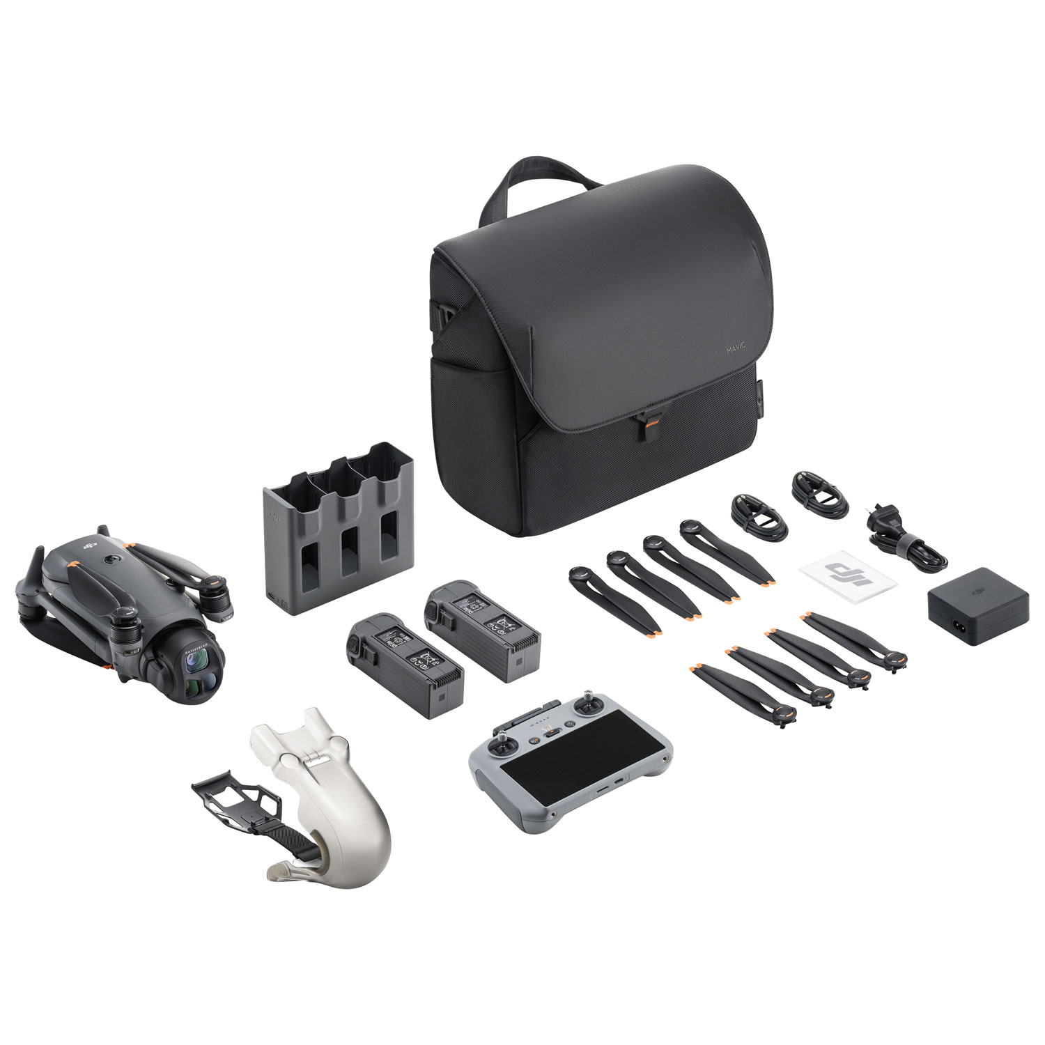 DJI Mavic 4 Pro Quadcopter Drone Fly More Combo with Camera & Remote Controller - Black