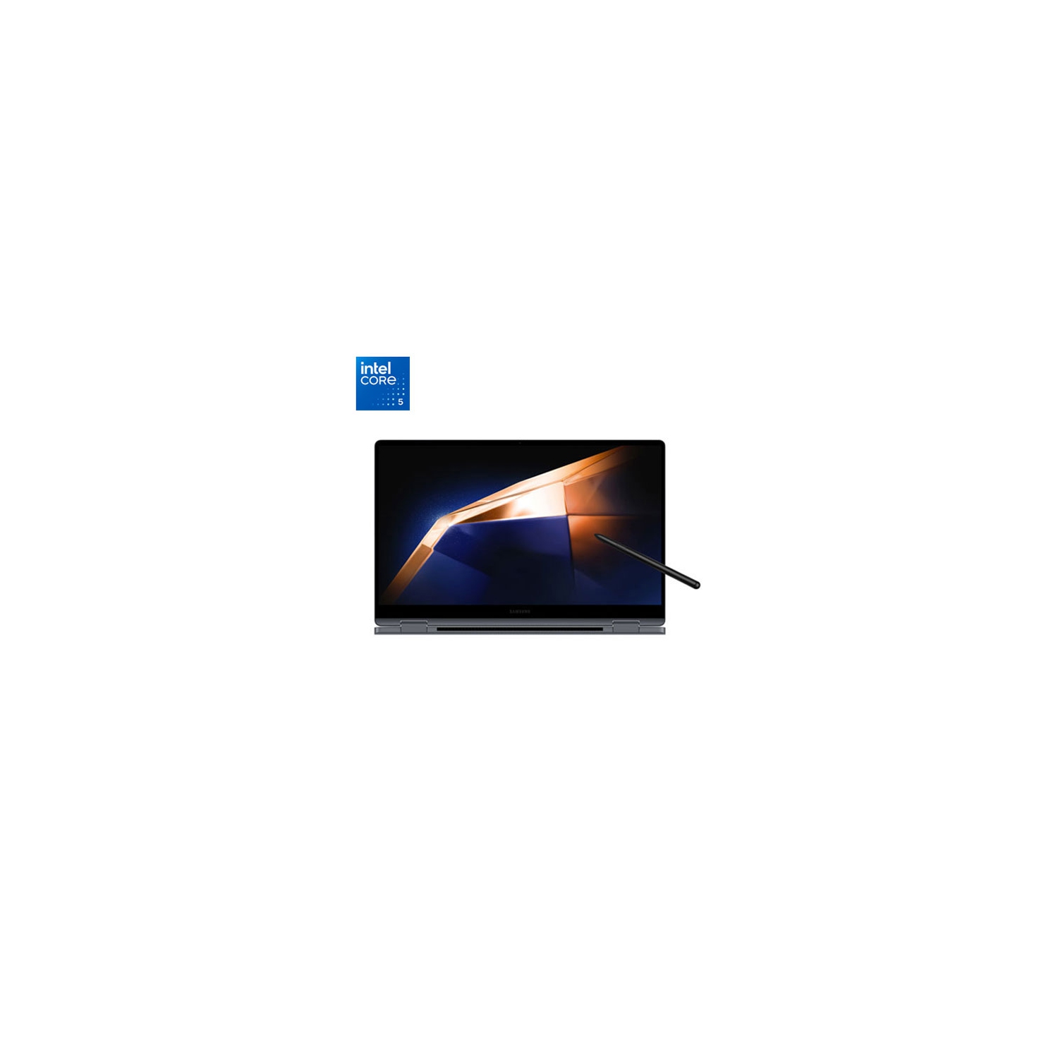 Refurbished (Good) - Samsung Galaxy Book4 360 15.6" Touchscreen 2-in-1 Laptop - Grey (Intel Core 5 120U/256GB SSD/16GB RAM)