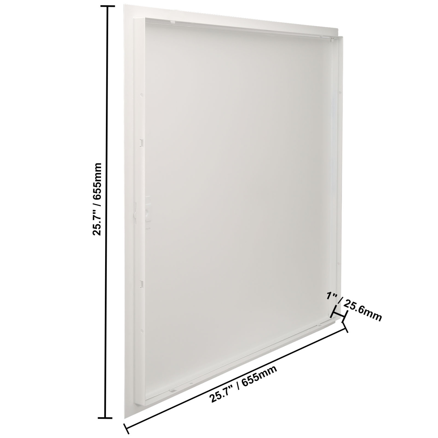 VEVOR 24 x 24 Inch Access Panel for Drywall & Ceiling, Plumbing Access Panels, Reinforced Access Door, Heavy-Duty Steel Wall Hole Cover, Easy Install