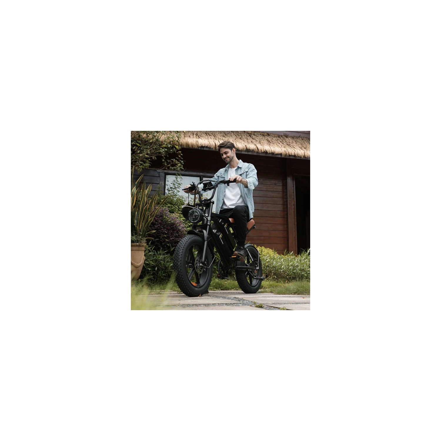 CYCROWN CycHunter Electric Bike for Adults - Black