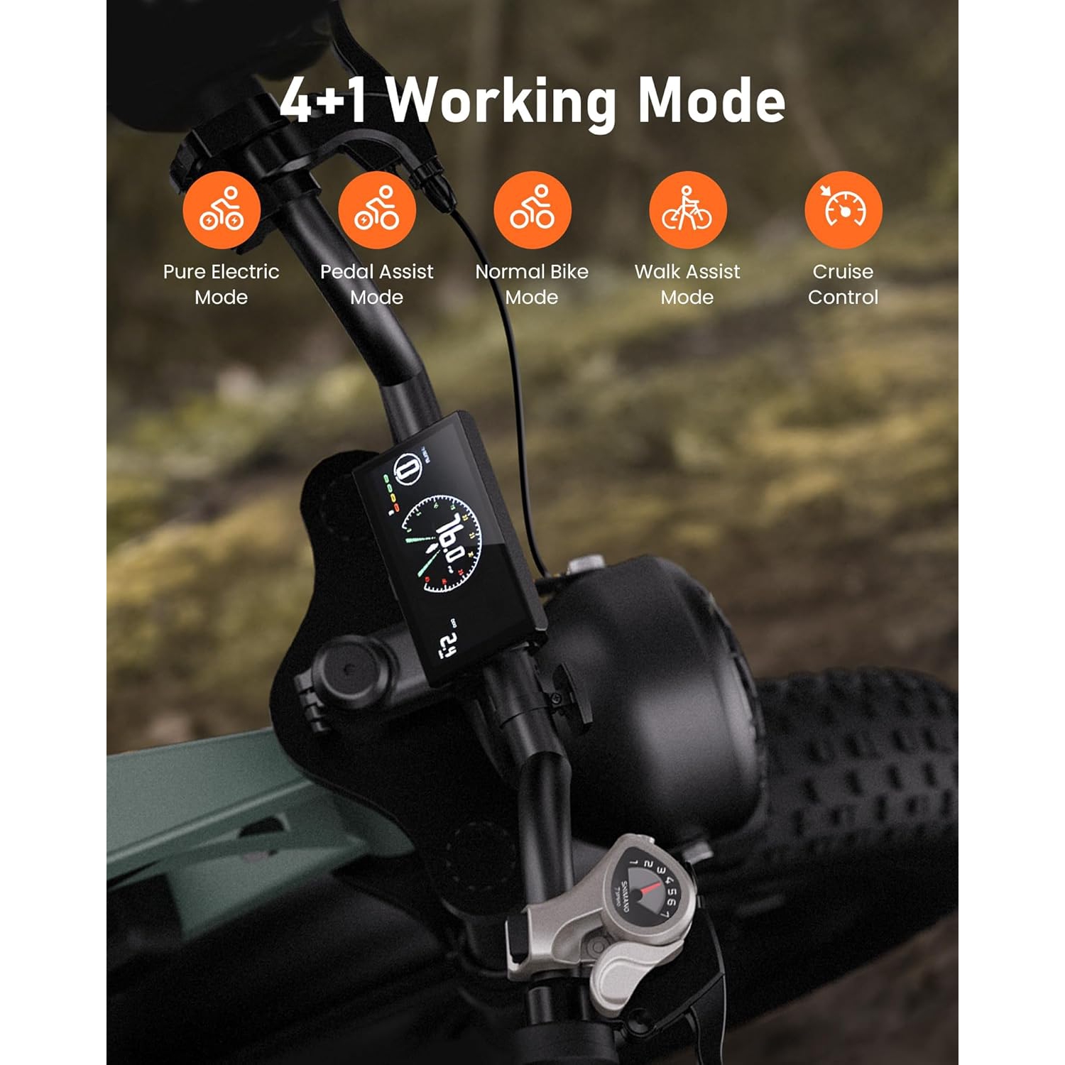 CYCROWN CycHunter Electric Bike for Adults - Black