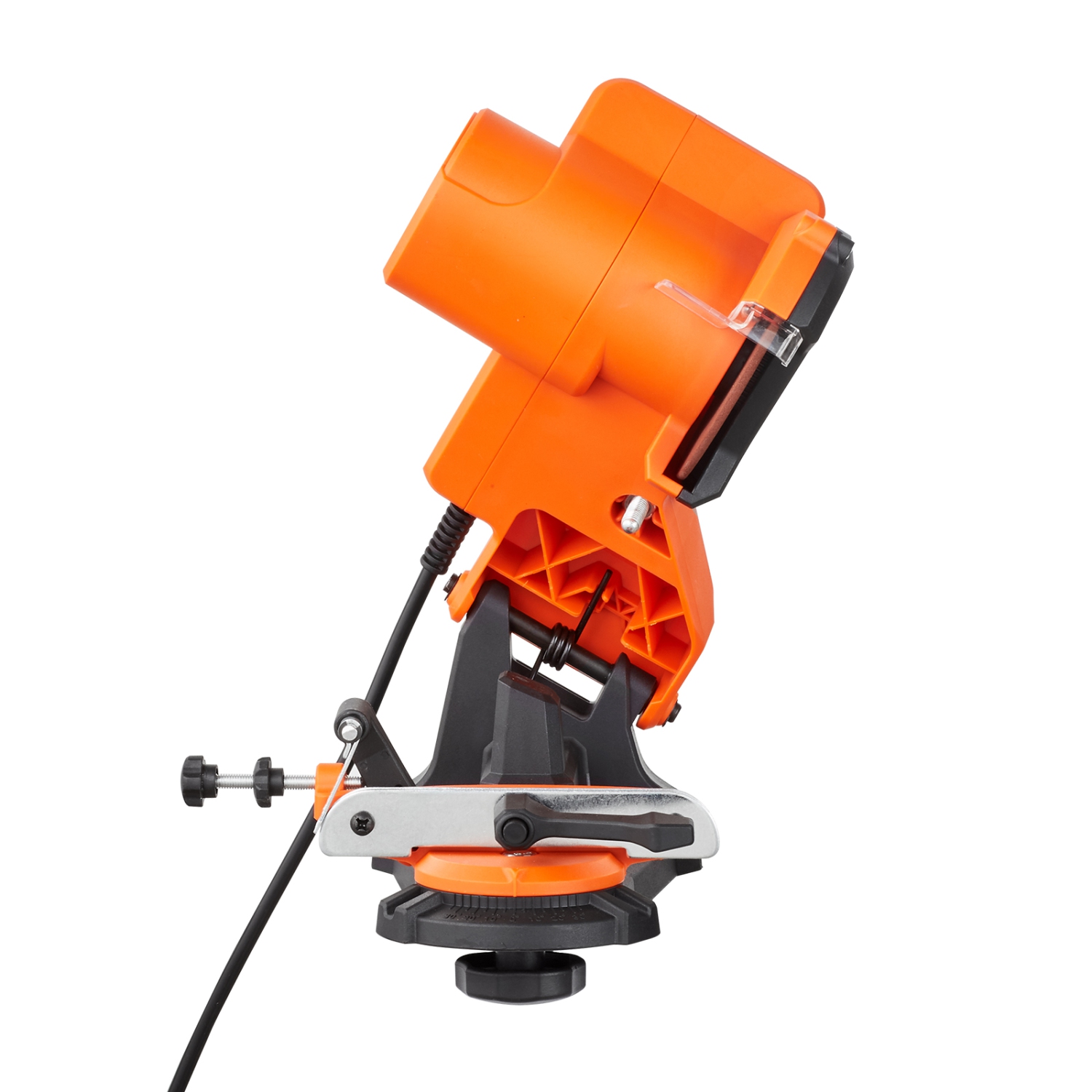 VEVOR 5700RPM Electric Chainsaw Sharpener, 140W Electric Saw Chain Blade Sharpener, Bench Chain Saw Sharpening Tool with 3 Grinding Wheels Fit 0.25"