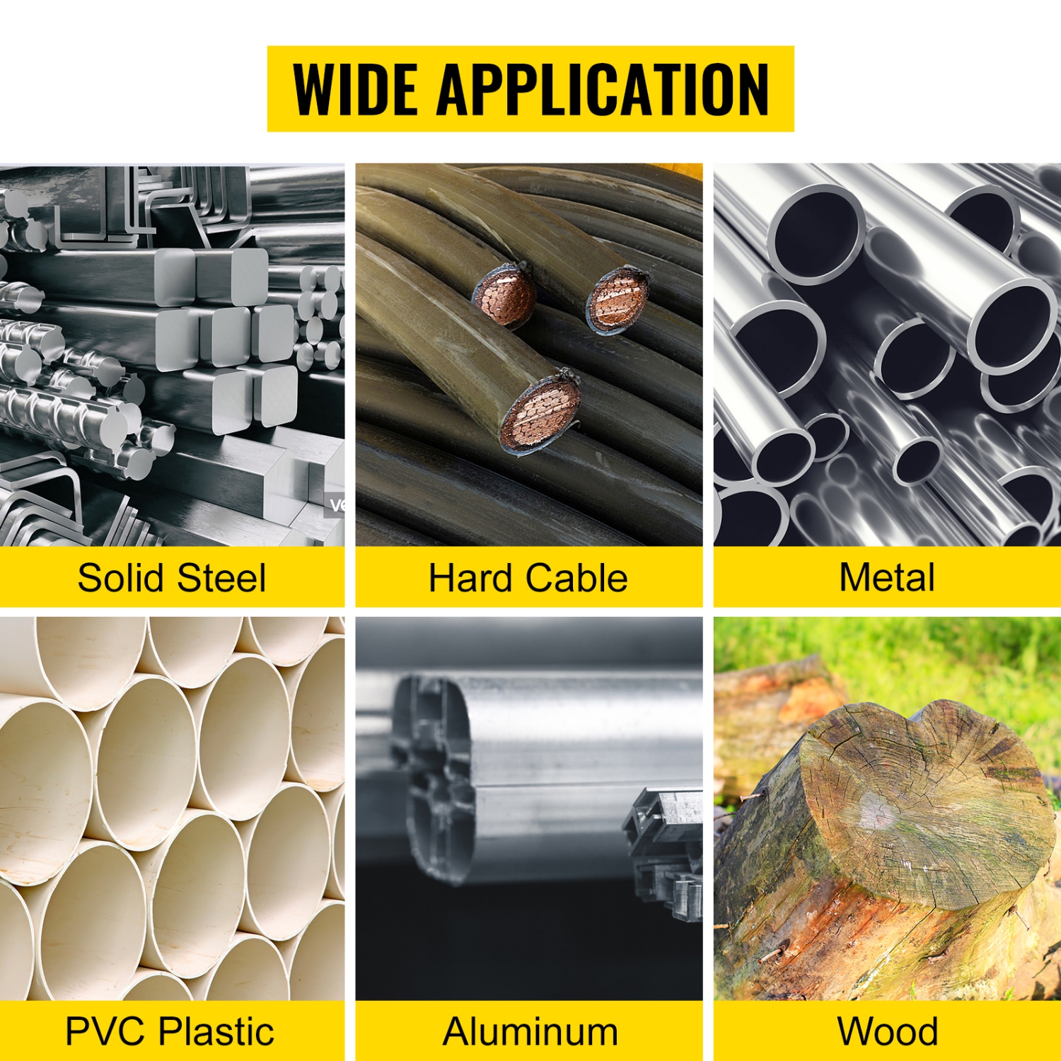 VEVOR 110V Portable Band Saw, Removable Alloy Steel Base Cordless Band Saw, 5 Inch Cutting Capacity Hand held Band Saw,Variable Speed Portable