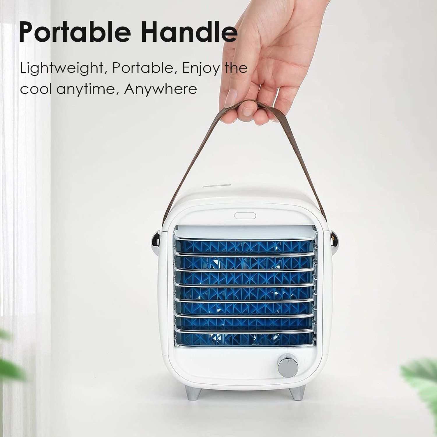 Portable fan, desktop cooling fan, mini portable water cooling fan