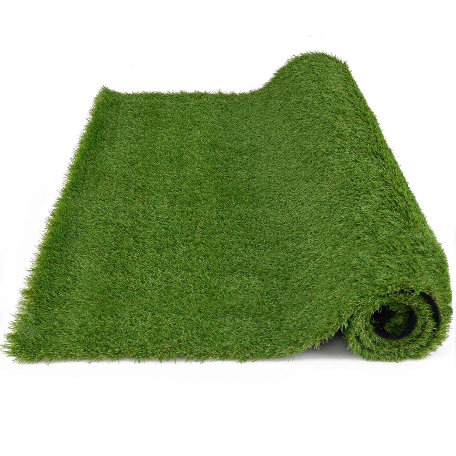 Costway 4 x 6/5 x 8/6 x 10 FT Artificial Grass Turf with Drainage Holes Nonslip Bottom 60 OZ Heavy