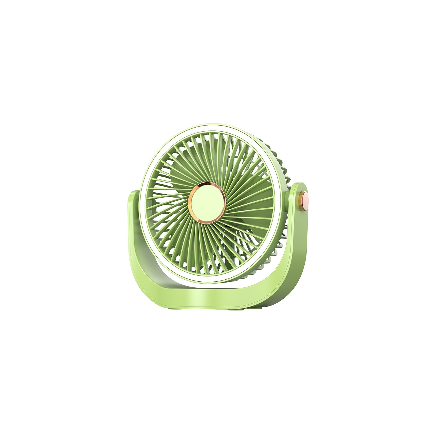 Ventilateur à fréquence variable à 360° à deux modes｜Réglage à cinq vitesses｜Recharge rapide de type C｜Énergie éolienne silencieuse｜Double usage au