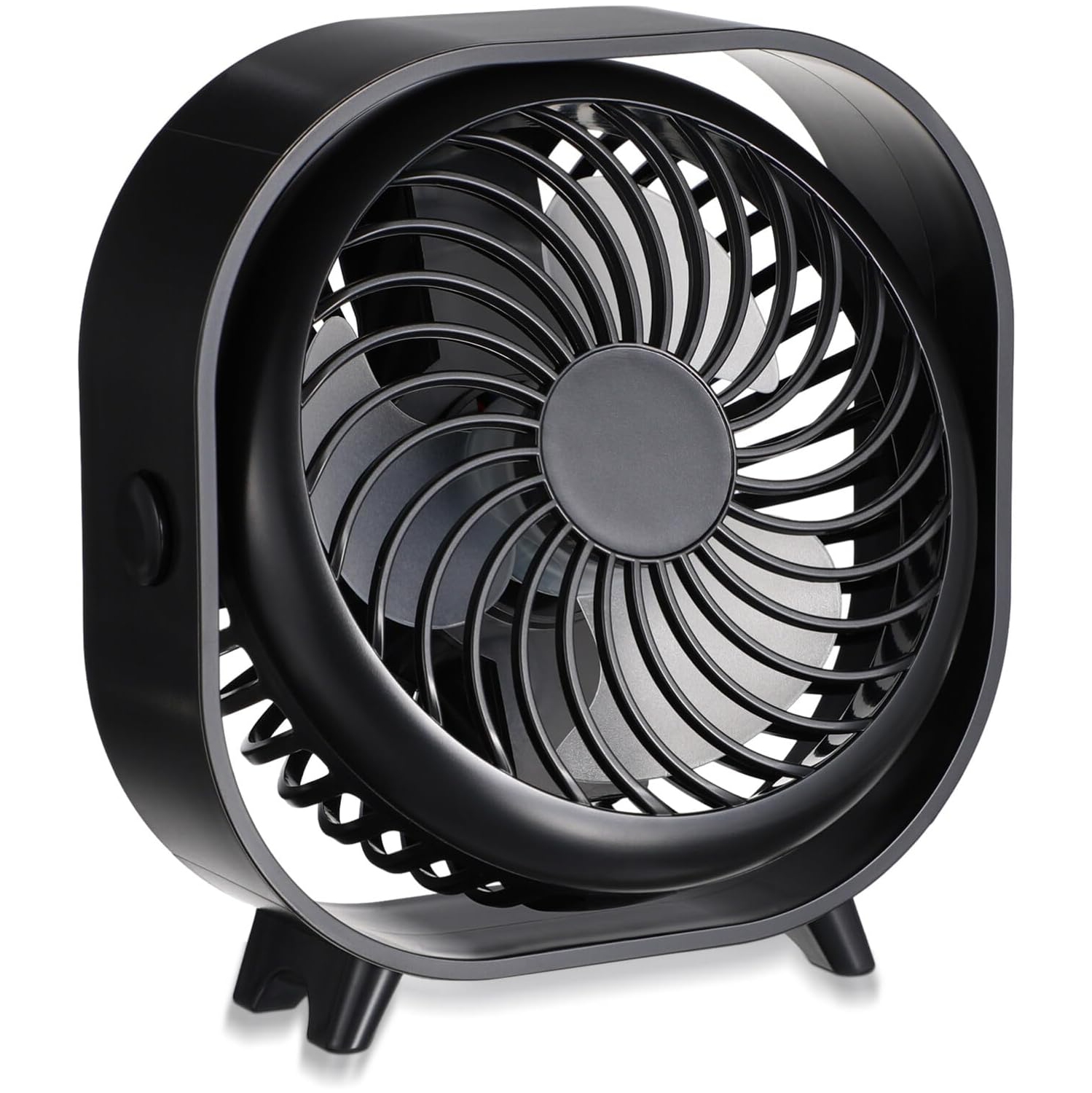 Ventilateur portatif ultrasilencieux｜Moteur c.c. importé｜Réglage à trois vitesses｜25&nbsp;dB faible bruit｜Autonomie de 8 heures｜Batterie