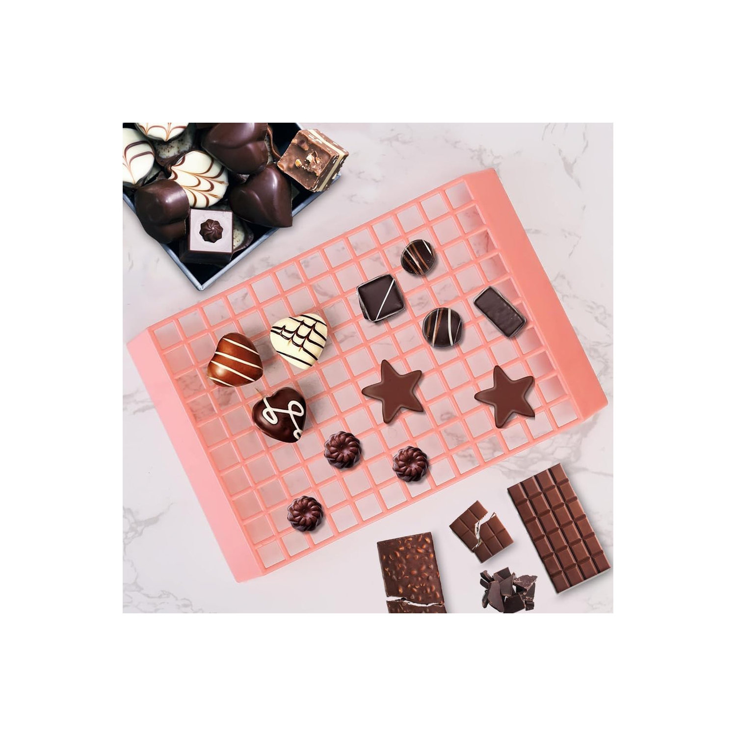 Olla eléctrica para derretir chocolate con control de temperatura dual y 20 accesorios Se puede utilizar para postres caseros, fiestas y