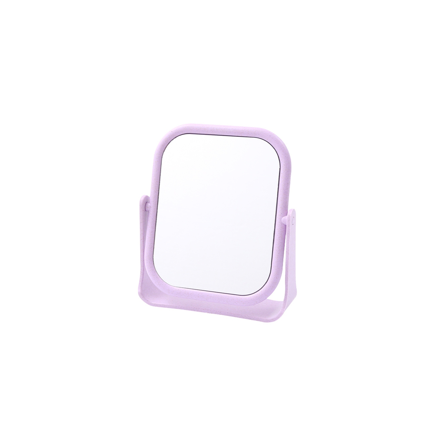 Makeup mirror, double-sided rotating dressing mirror, desktop round mirror, simple folding makeup portable mirror, personal beauty mirror