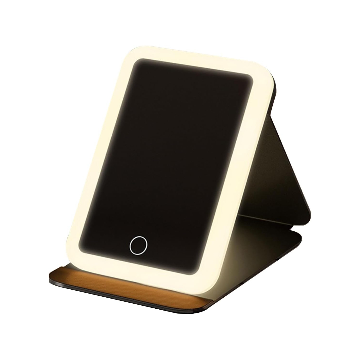 Miroir de maquillage de voyage éclairé, miroir de voyage LED, miroir de maquillage de voyage avec lumière, miroir de voyage LED à commande tactile