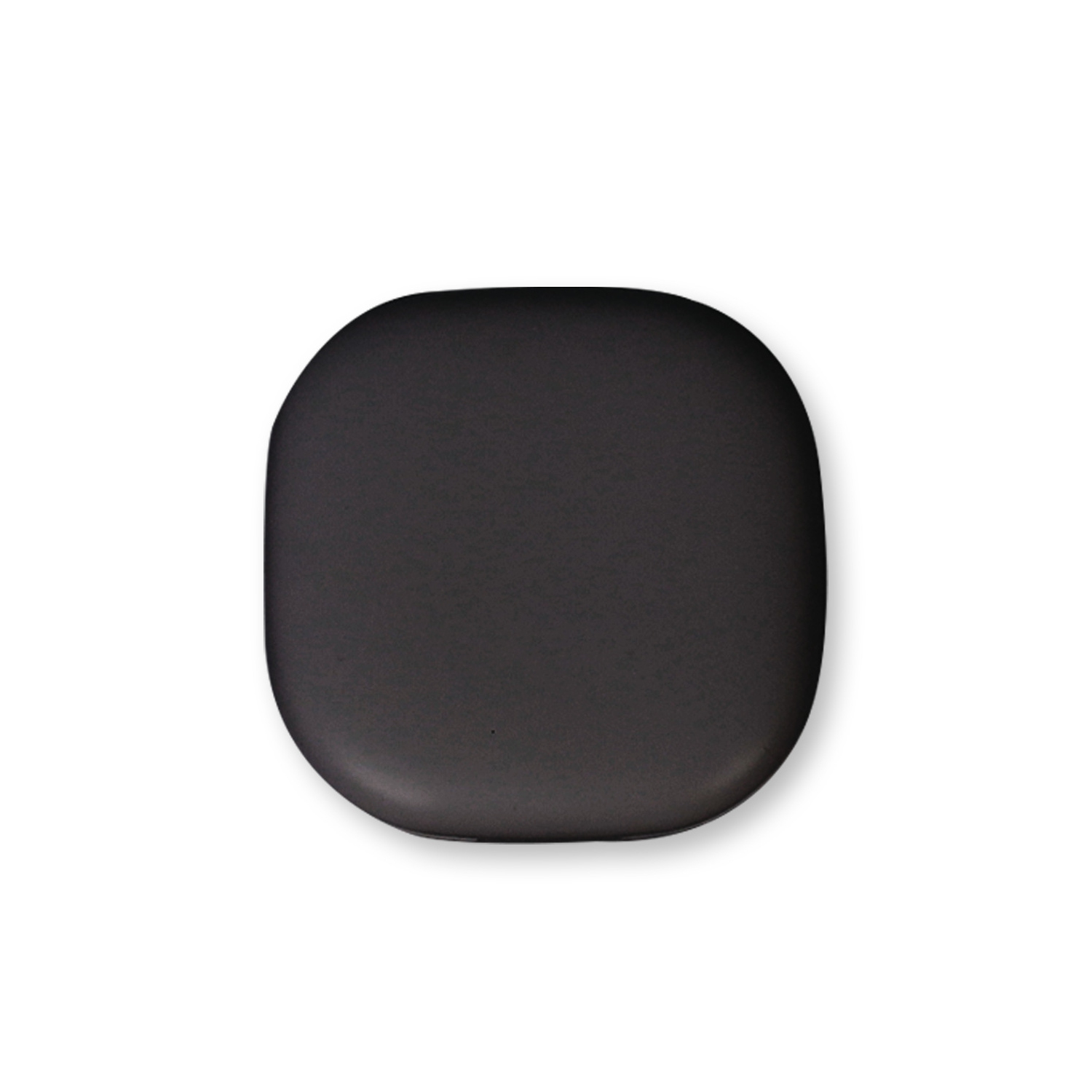 LED makeup mirror with light charging 5 times magnifying mirror portable folding small mirror black