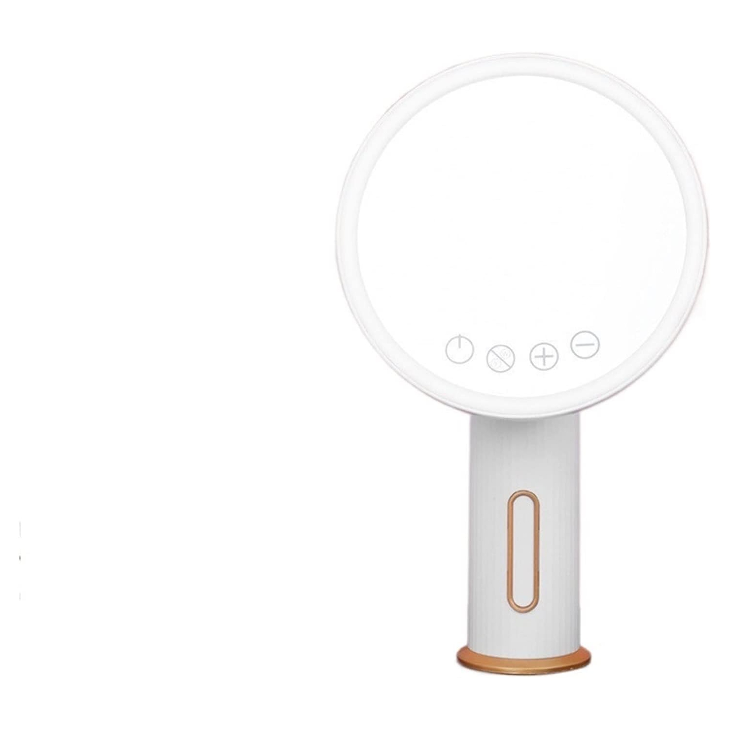 Rechargeable three-color makeup mirror with LED light touch screen frame light travel light makeup table makeup table