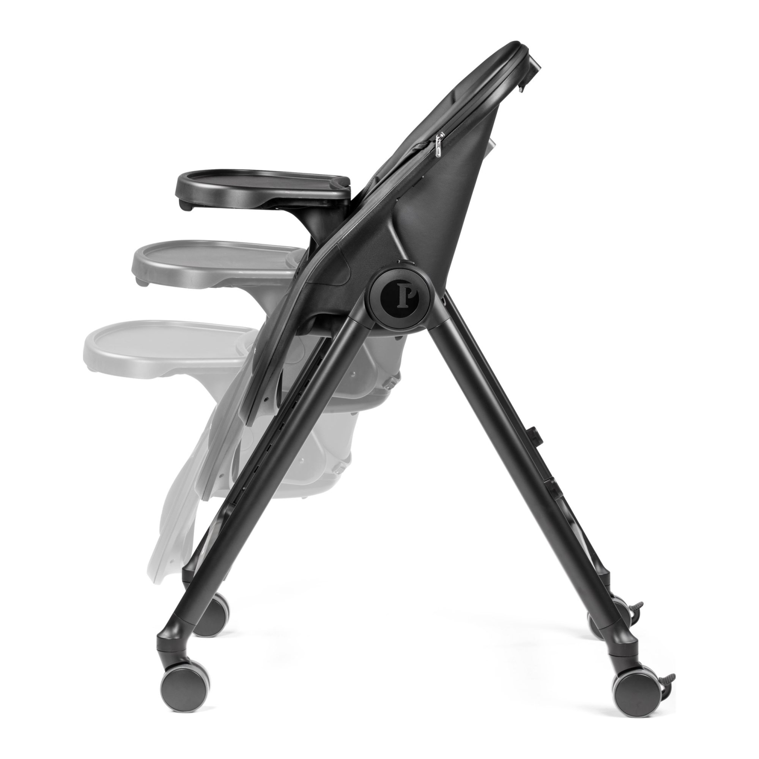 Chaise haute de Peg Perego Living - Noir pur