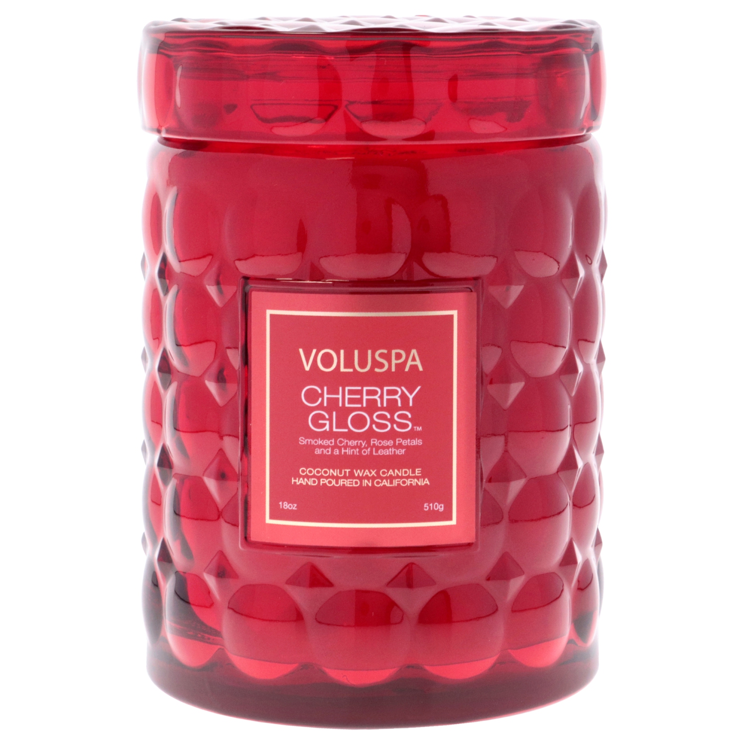 Cerisier brillant - Grand par Voluspa pour unisexe - 18&nbsp;oz Candle