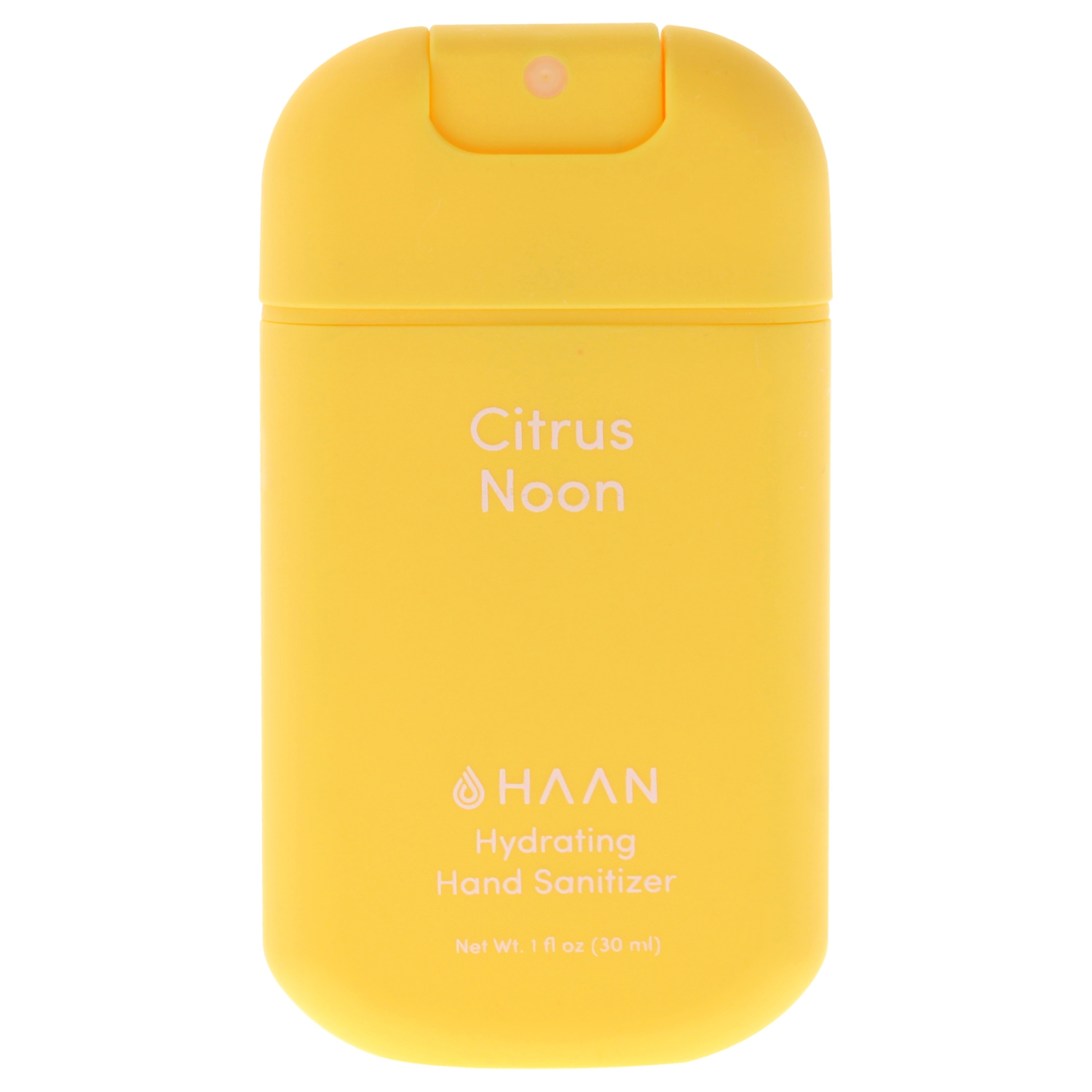 Hydrating Hand Sanitizer - Yellow Citrus Noon by Haan for Unisex - 1.01 oz Hand Sanitizer