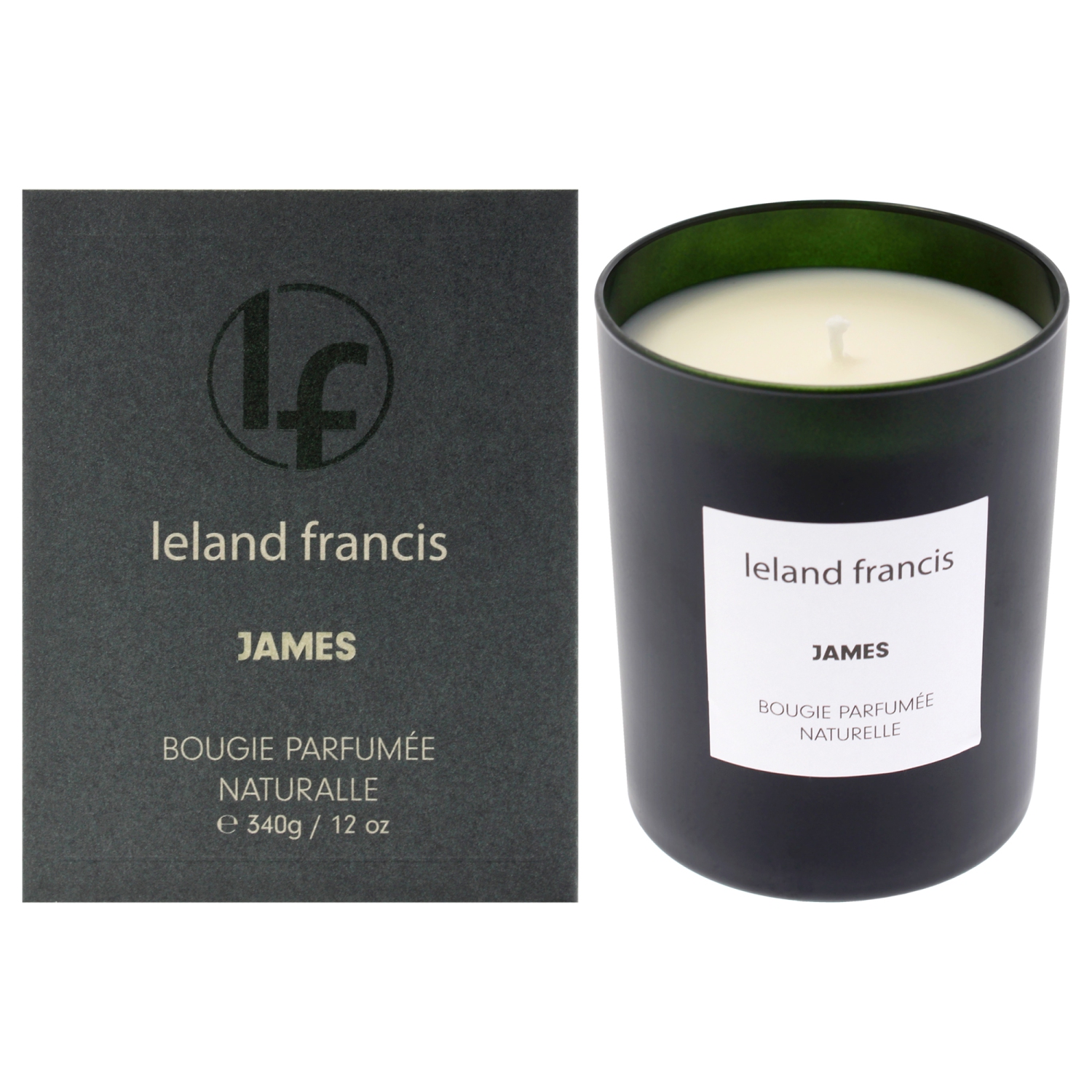 Bougie parfumée - James par Leland Francis pour Unisexe - 12&nbsp;oz Candle