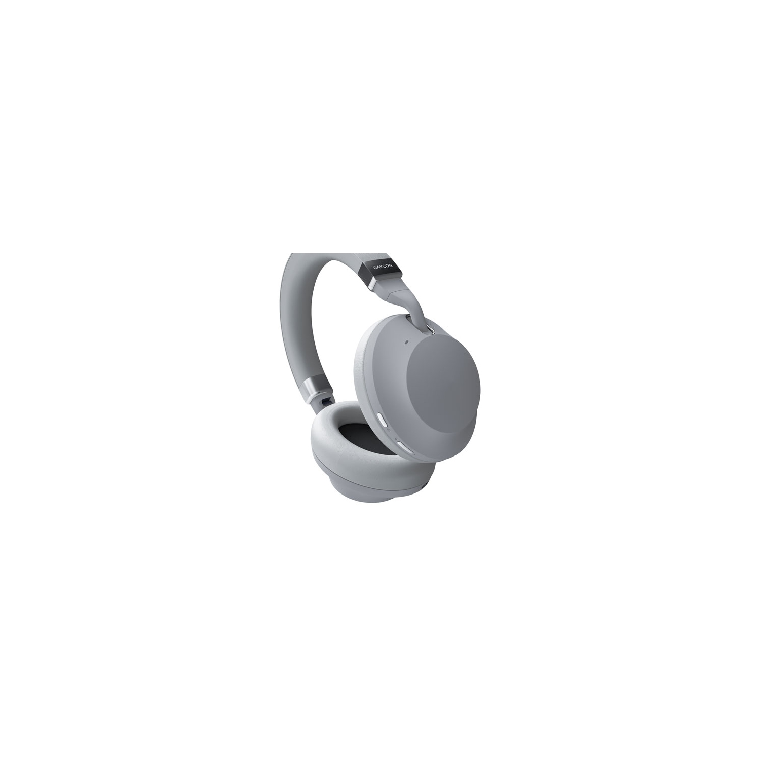 Boîte ouverte - Casque d'écoute Bluetooth à suppression active du bruit Everyday Pro de Raycon - Blanc