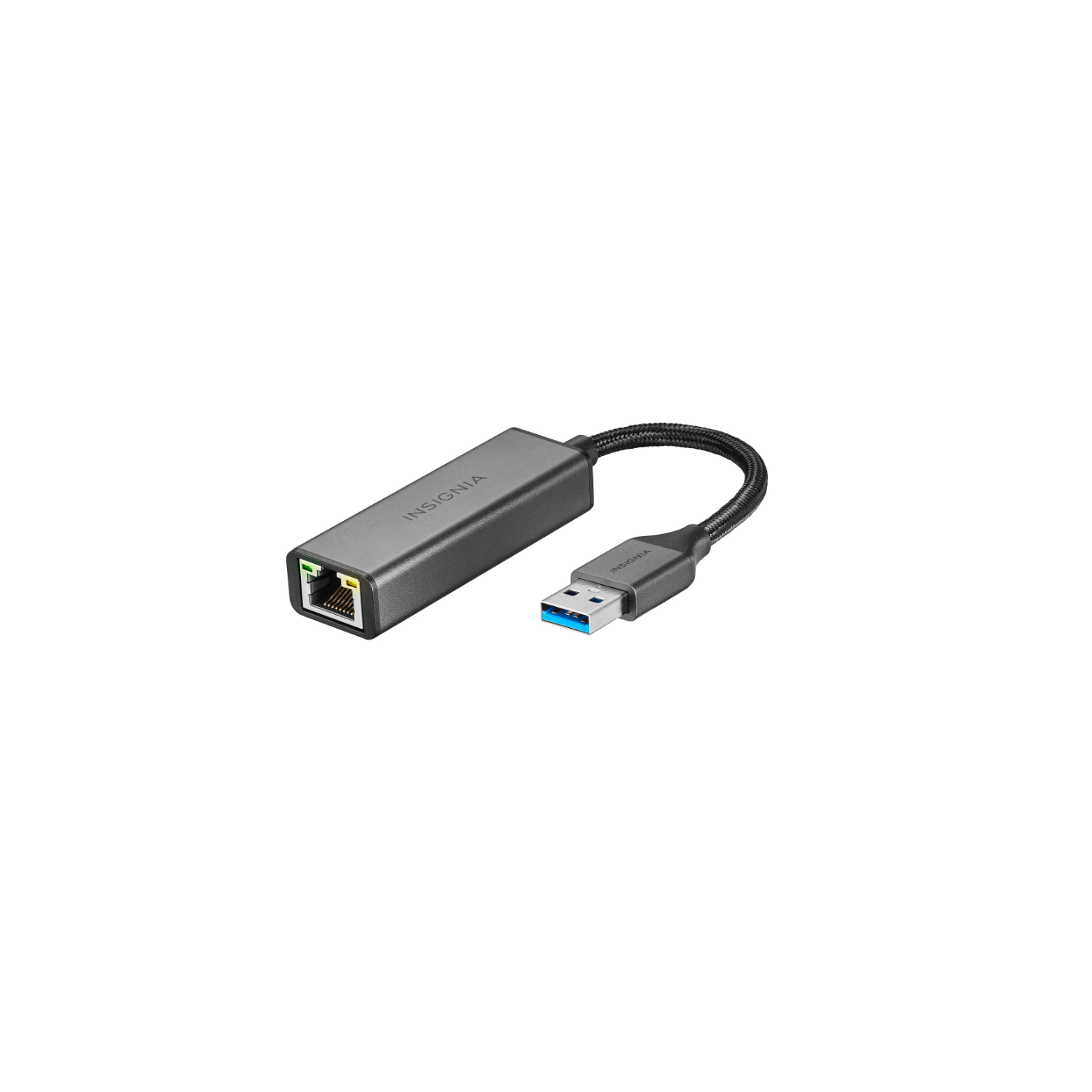 Adaptateur USB 3,0 à Ethernet d'Insignia - Remis à neuf (NS-PA3U6E-C)