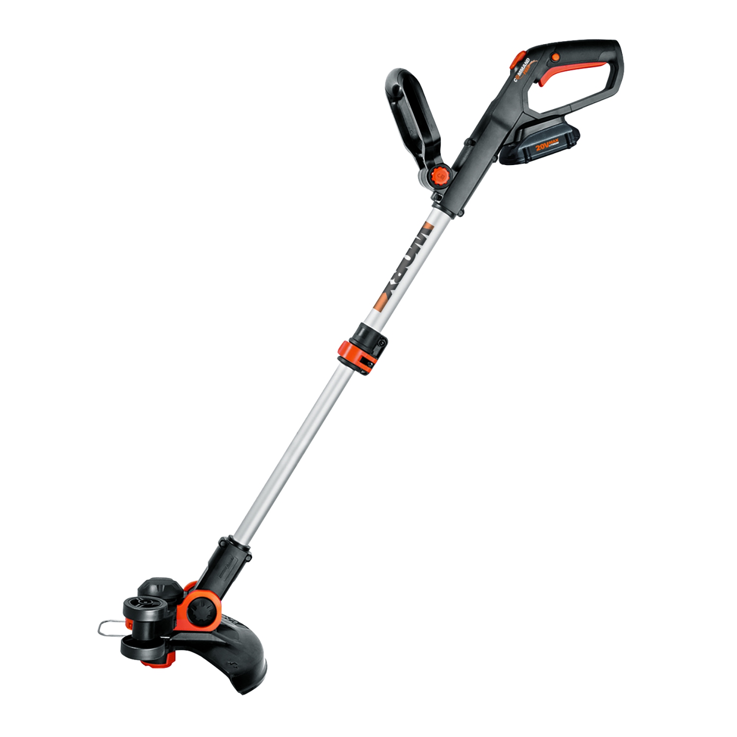 Worx - 20V Cordless String Trimmer WG163 and Leaf Blower WG547 Combo w/Batteries & Charger
