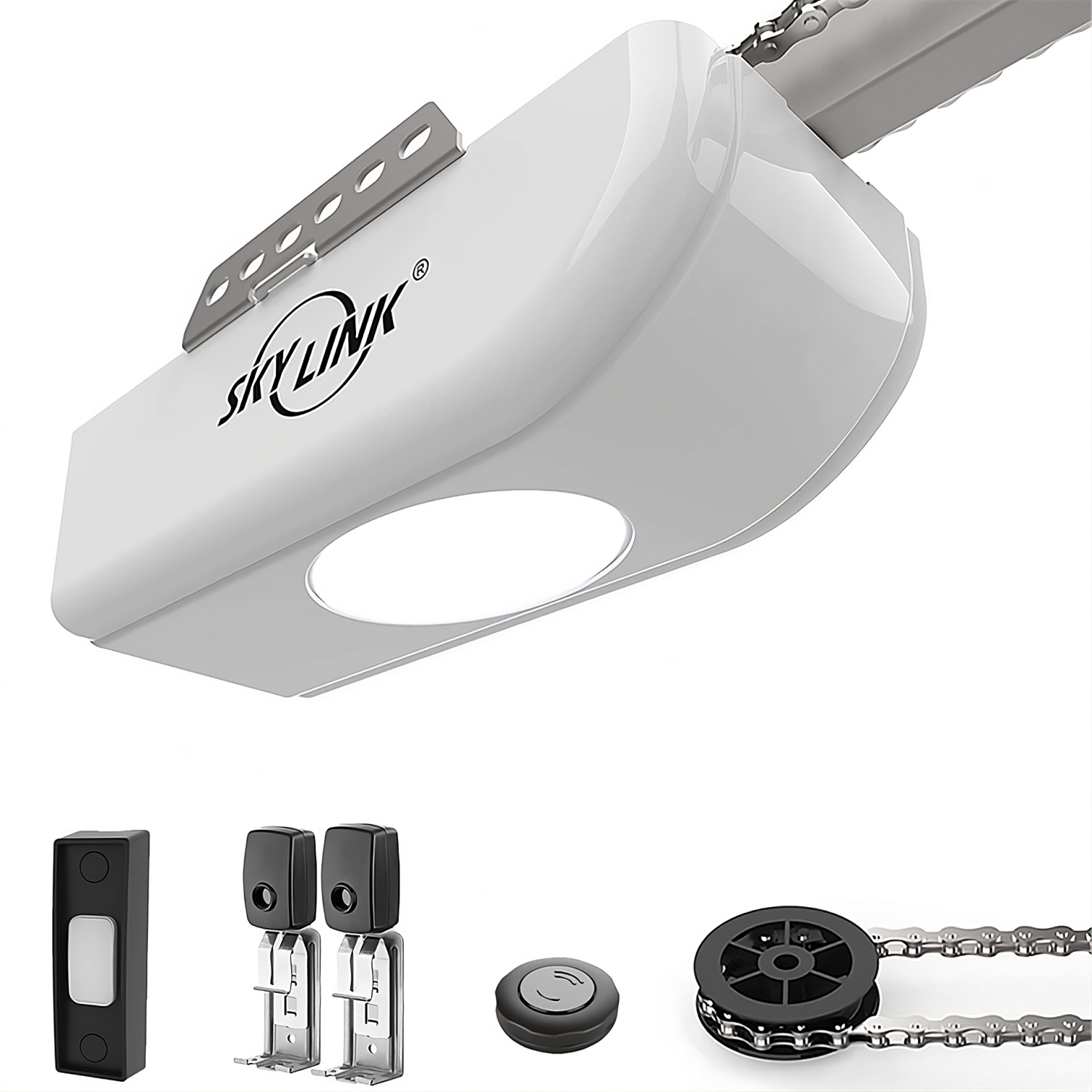 Skylink 1/2HP Chain Drive Garage Door Opener for 7 and 8 ft. Doors