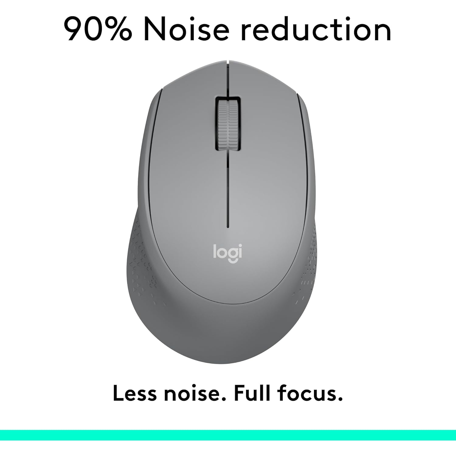 Refurbished Logitech M330 SILENT Wireless Mouse, 2.4GHz with USB Receiver, Optical Tracking, Quiet & Lightweight, Long Battery Life, for PC, Mac,
