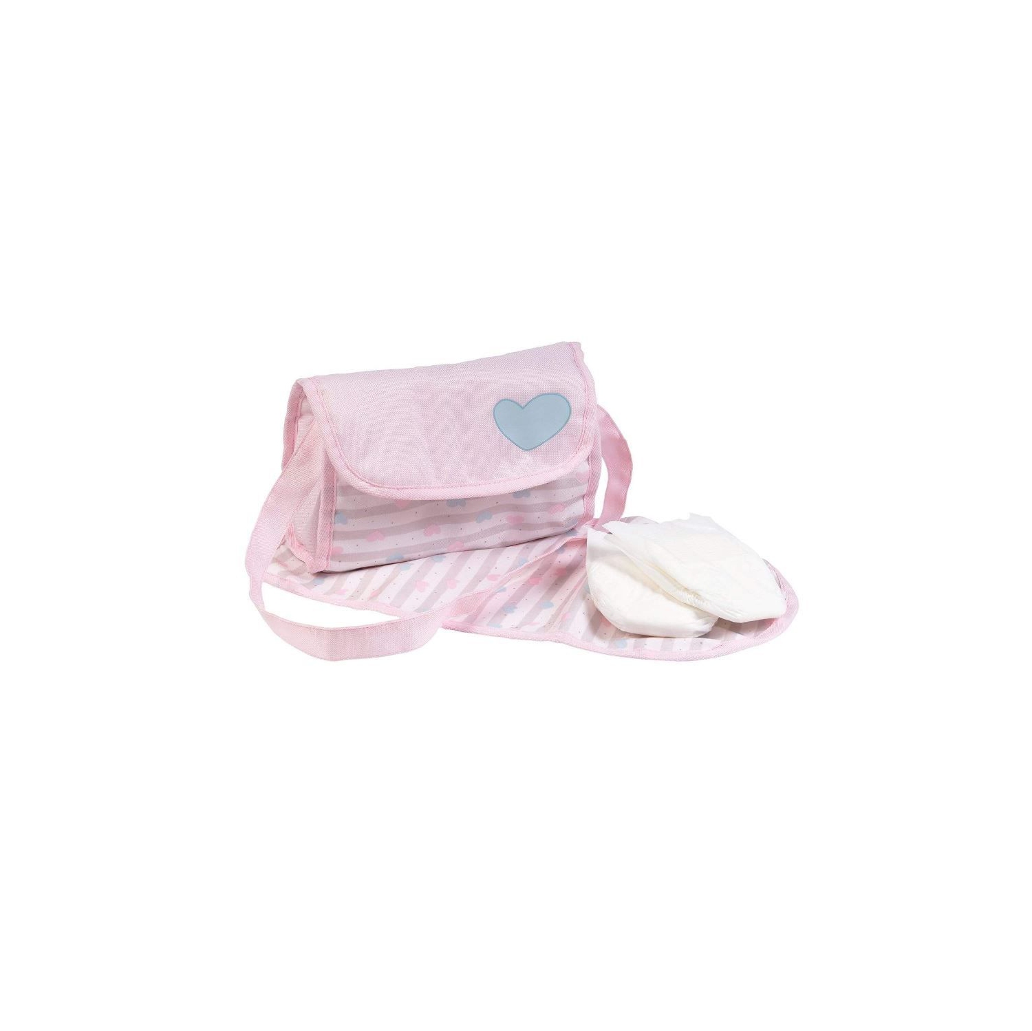 Pastel Pink Diaper Bag