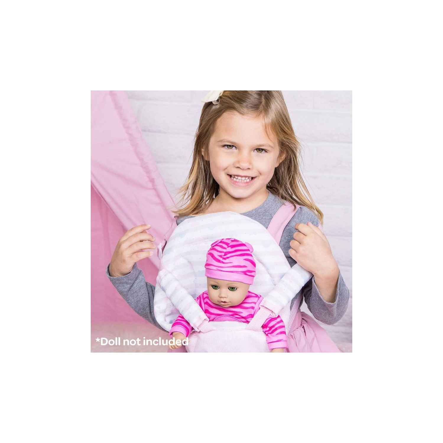 Pastel Pink Baby Carrier