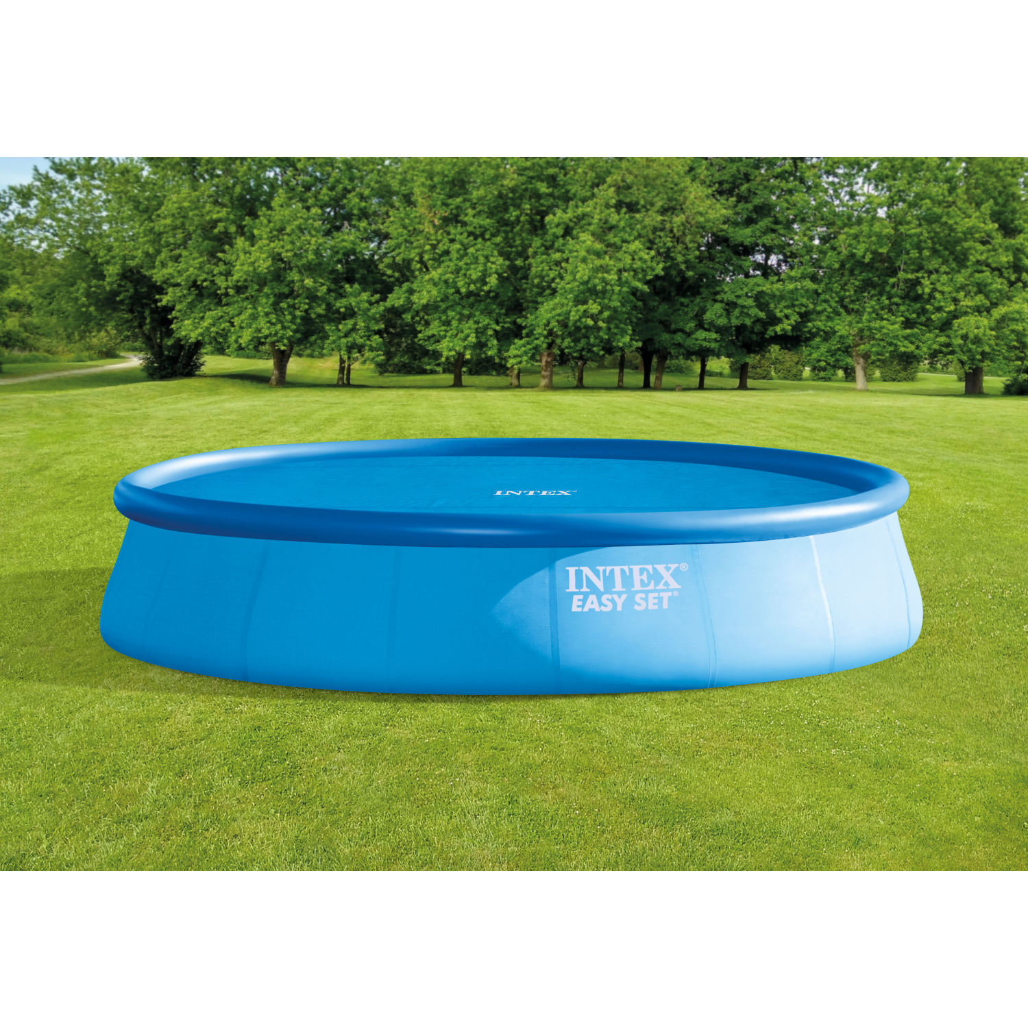 Bâche de piscine solaire Intex, 18 pi