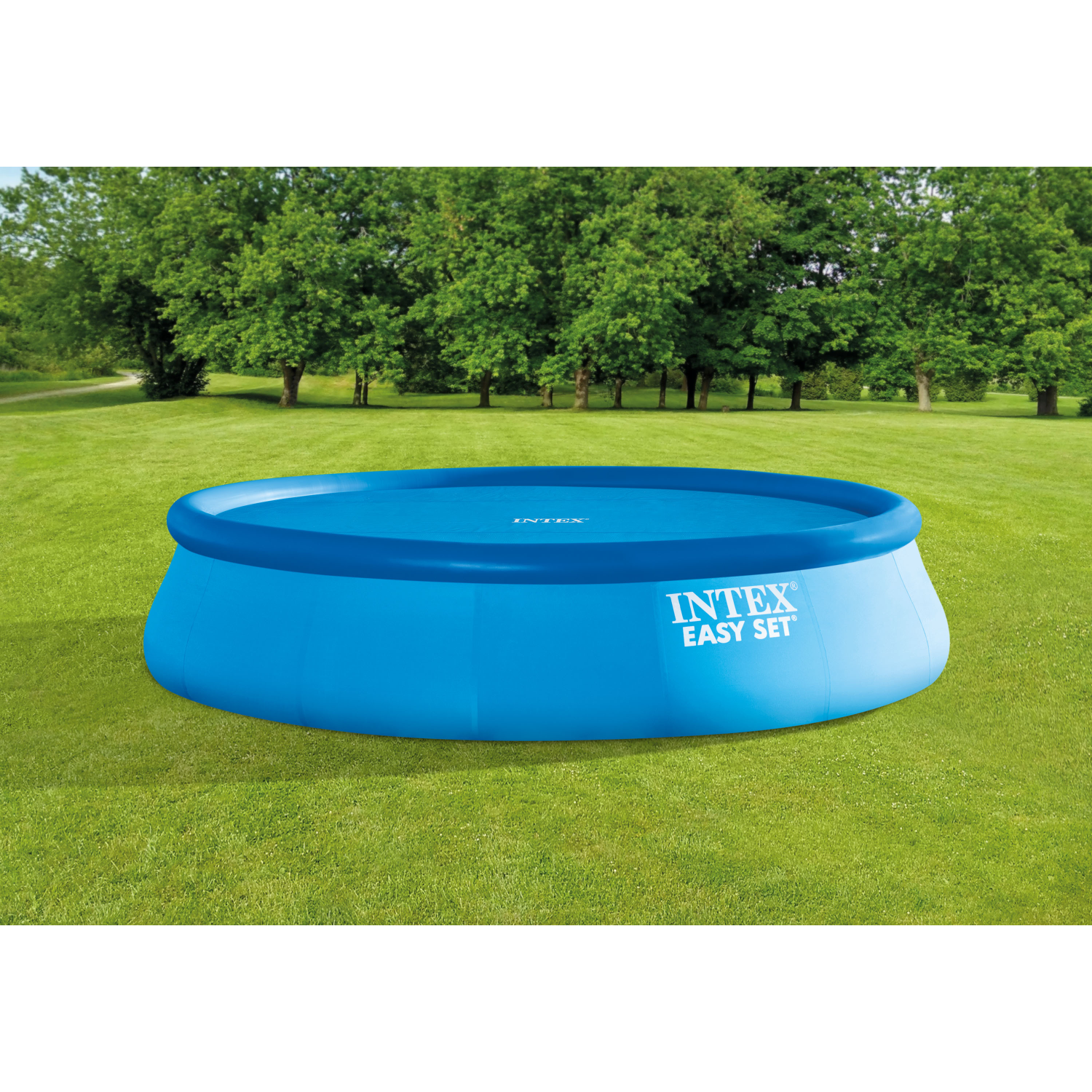 Bâche de piscine solaire Intex, 15 pi