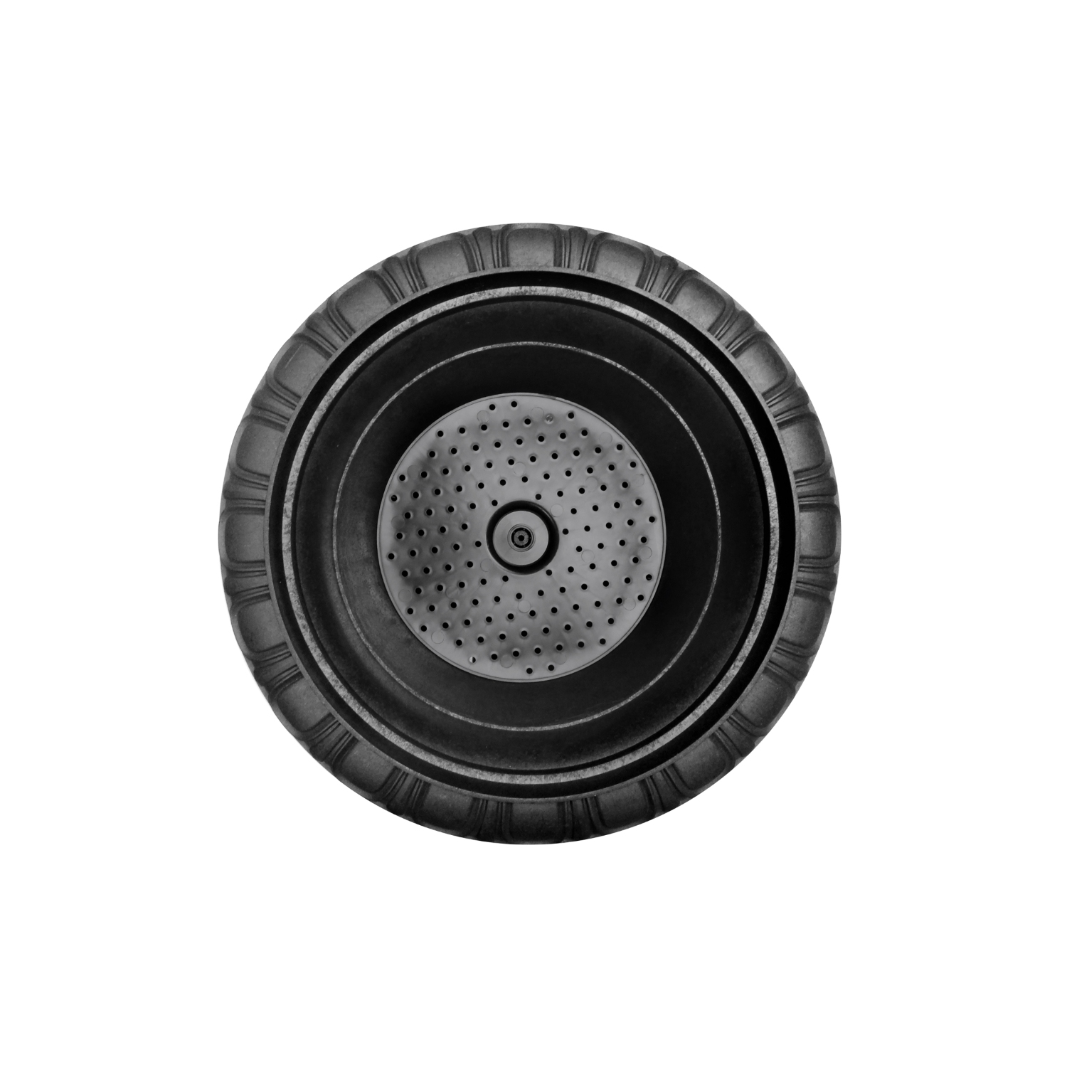 Tierra Verde 19" x 23" Crescendo Urn Planter In Slate, Made from recycled materials