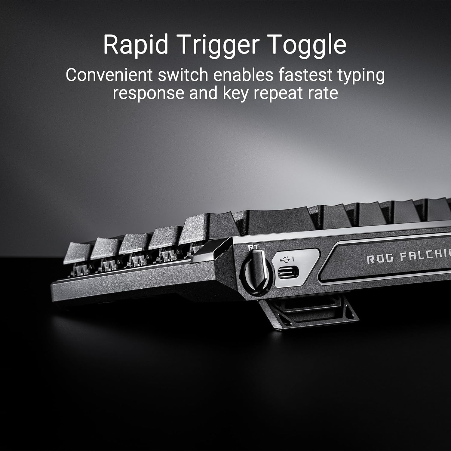 Clavier de jeu 65 % ROG Falchion Ace HFX d'ASUS – Commutateur magnétique