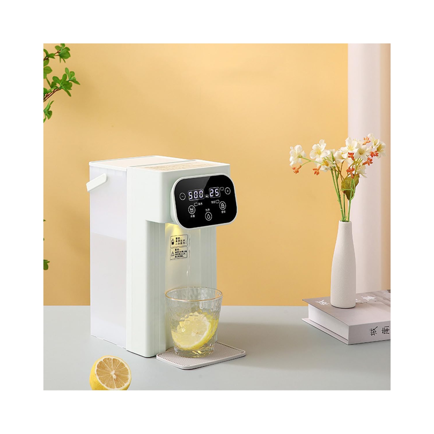 Dual green screen smart instant hot water dispenser - 8-speed precise flushing volume, 12-speed temperature setting, filter-super filter + bracket