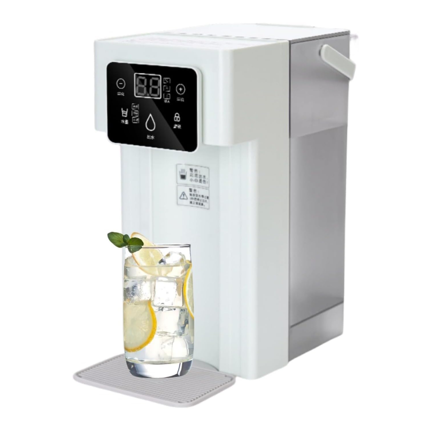 Single green screen smart instant hot water dispenser - 8 levels of precise flushing water volume, 12 levels of temperature adjustment, filtered