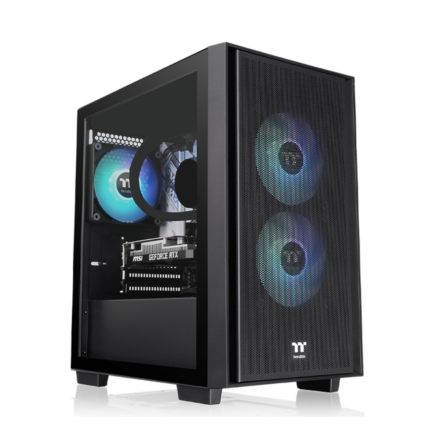 Zonic Gaming PC- AMD Ryzen 7 5700-8 Core , GeForce RTX 5070 12GB , Built in WIFI & Bluetooth , 32GB RAM, 1TB M.2 NVME SSD, Windows 11
