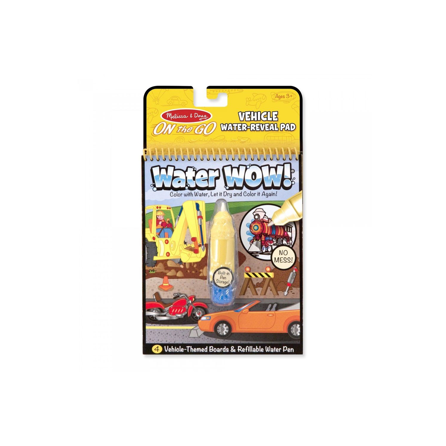 Water Wow! Vehicles - On the Go Travel Activity