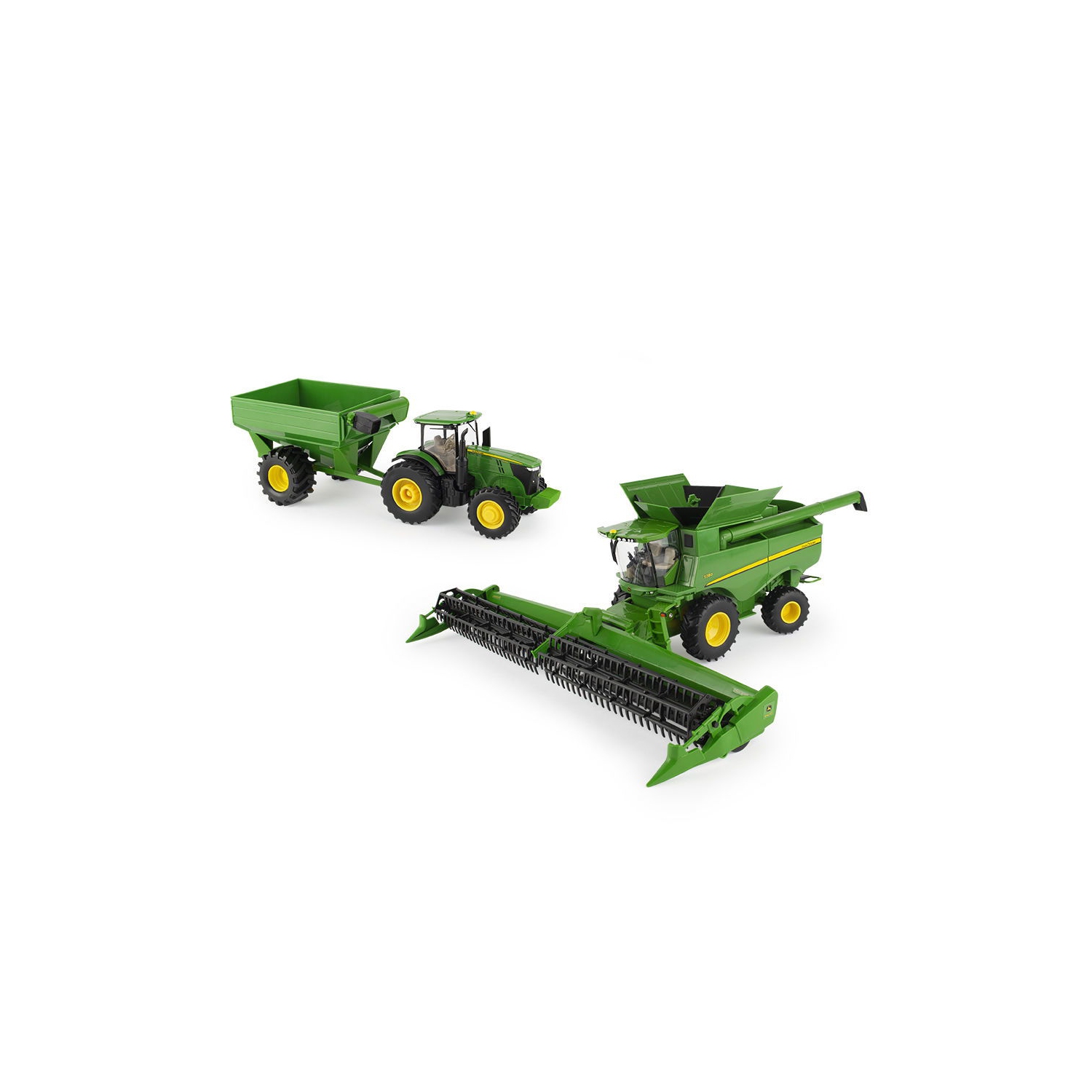 1:32 John Deere Grain Harvesting Set