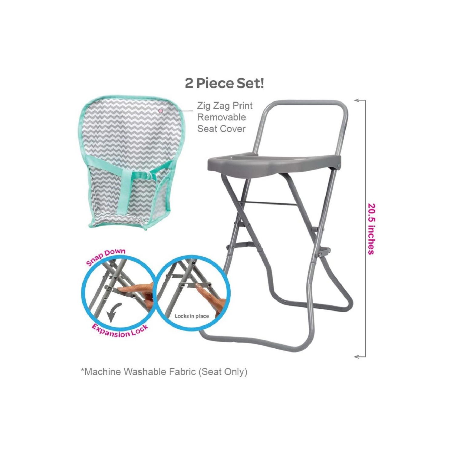 Zig Zag High Chair